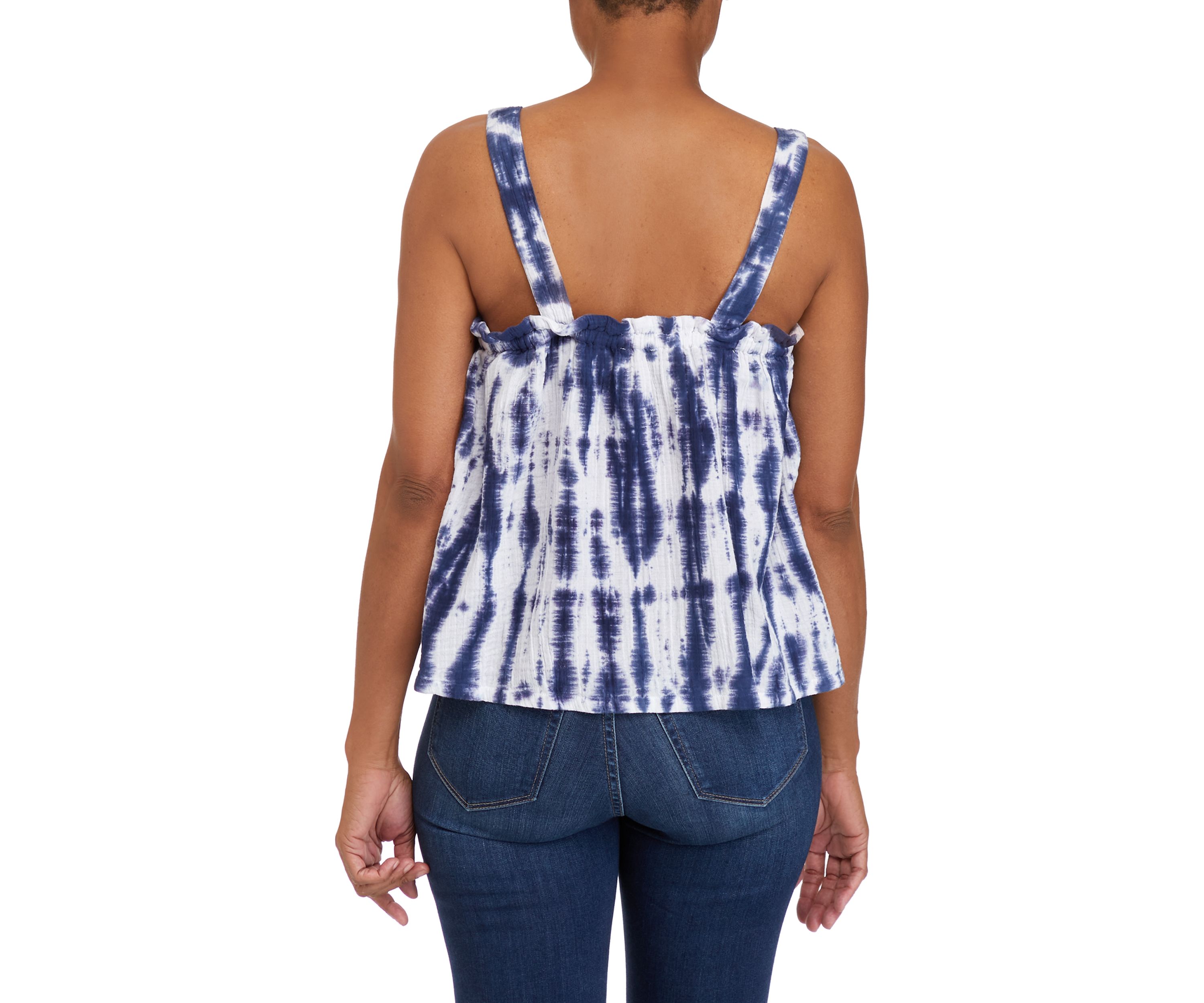 Womens Cotton Gauze Tank Top 