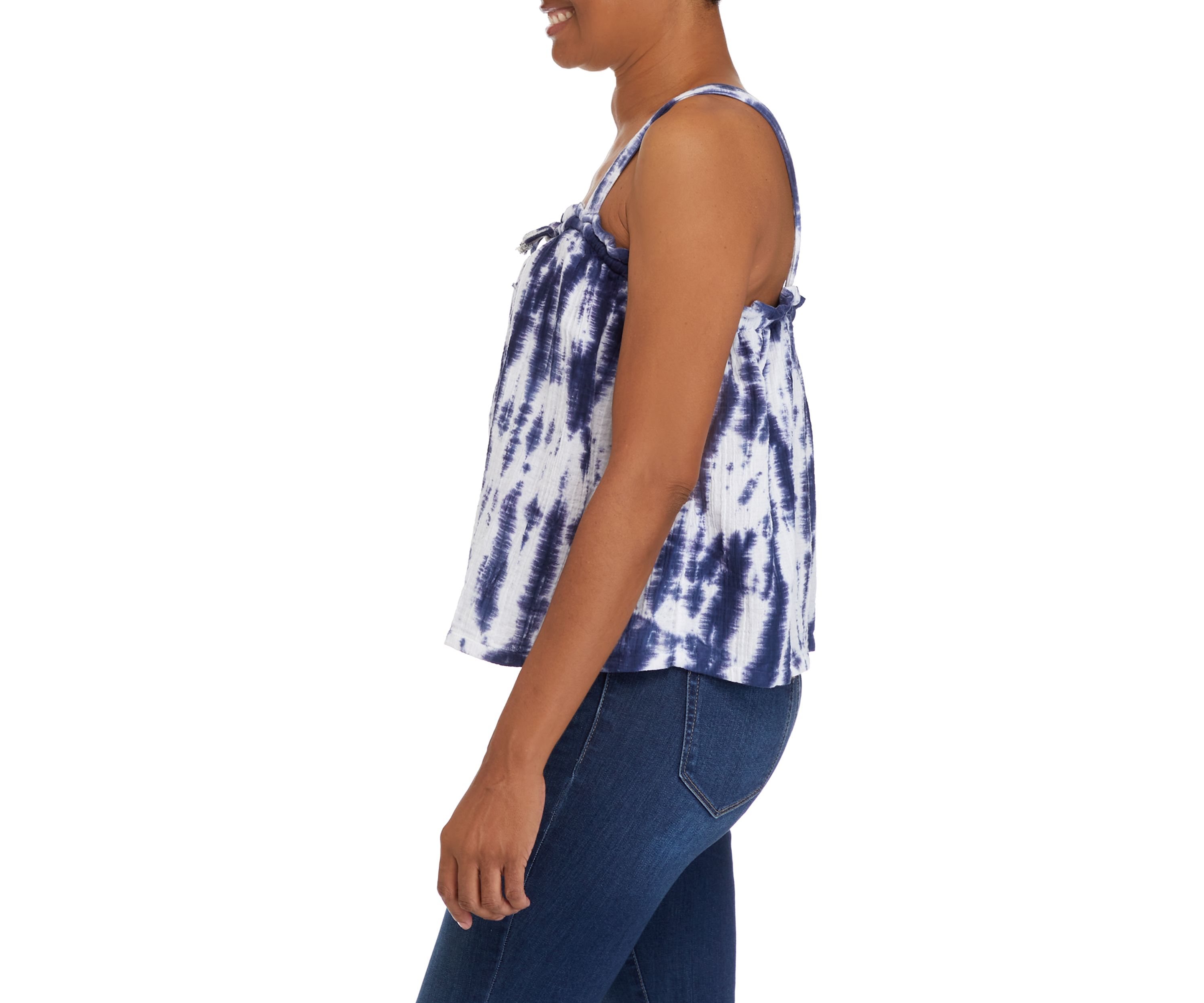Womens Cotton Gauze Tank Top 