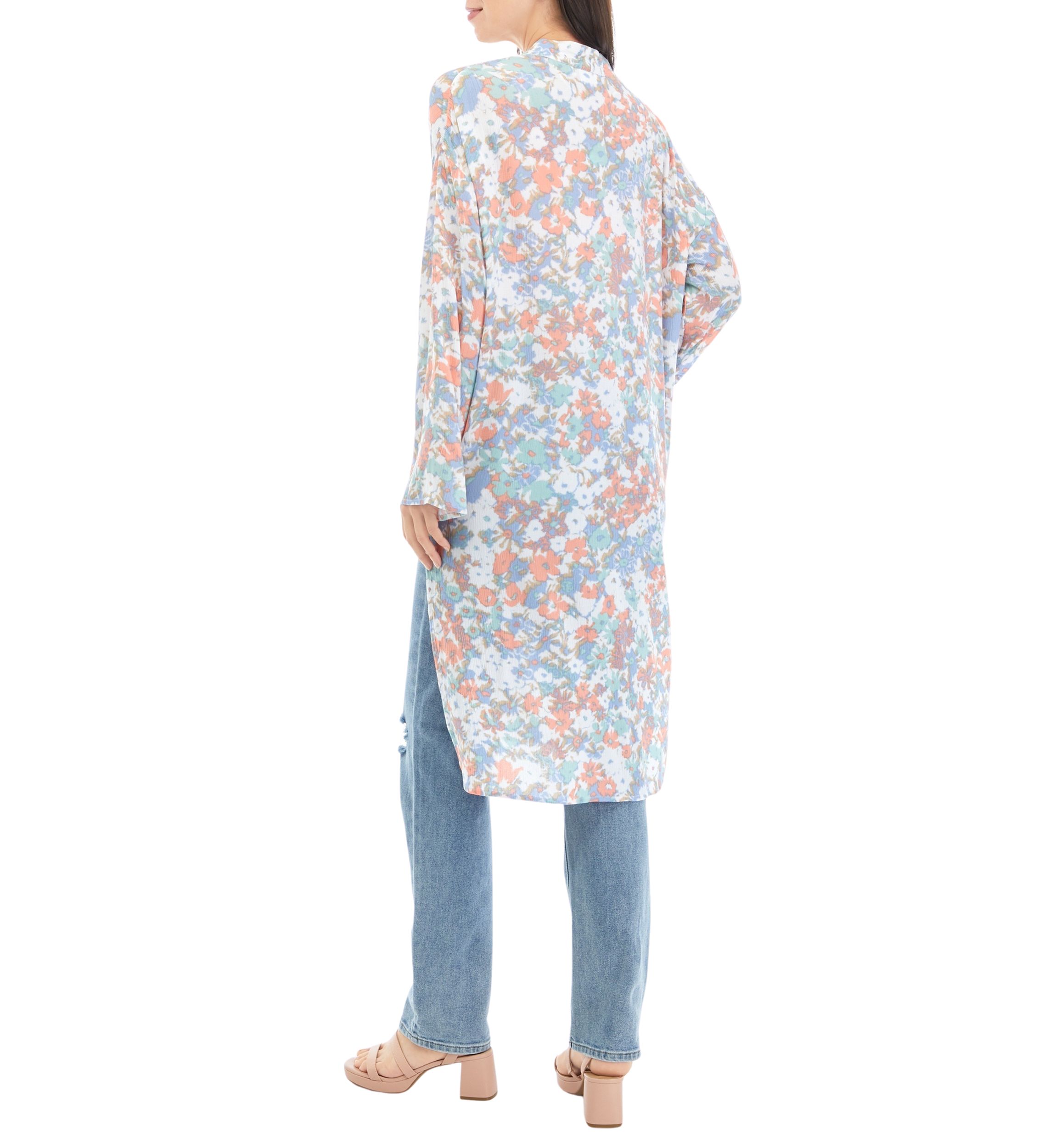 Womens Printed Kimono