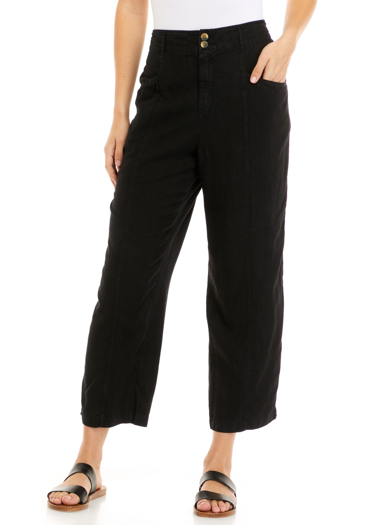 Womens Seamed Front Pants
