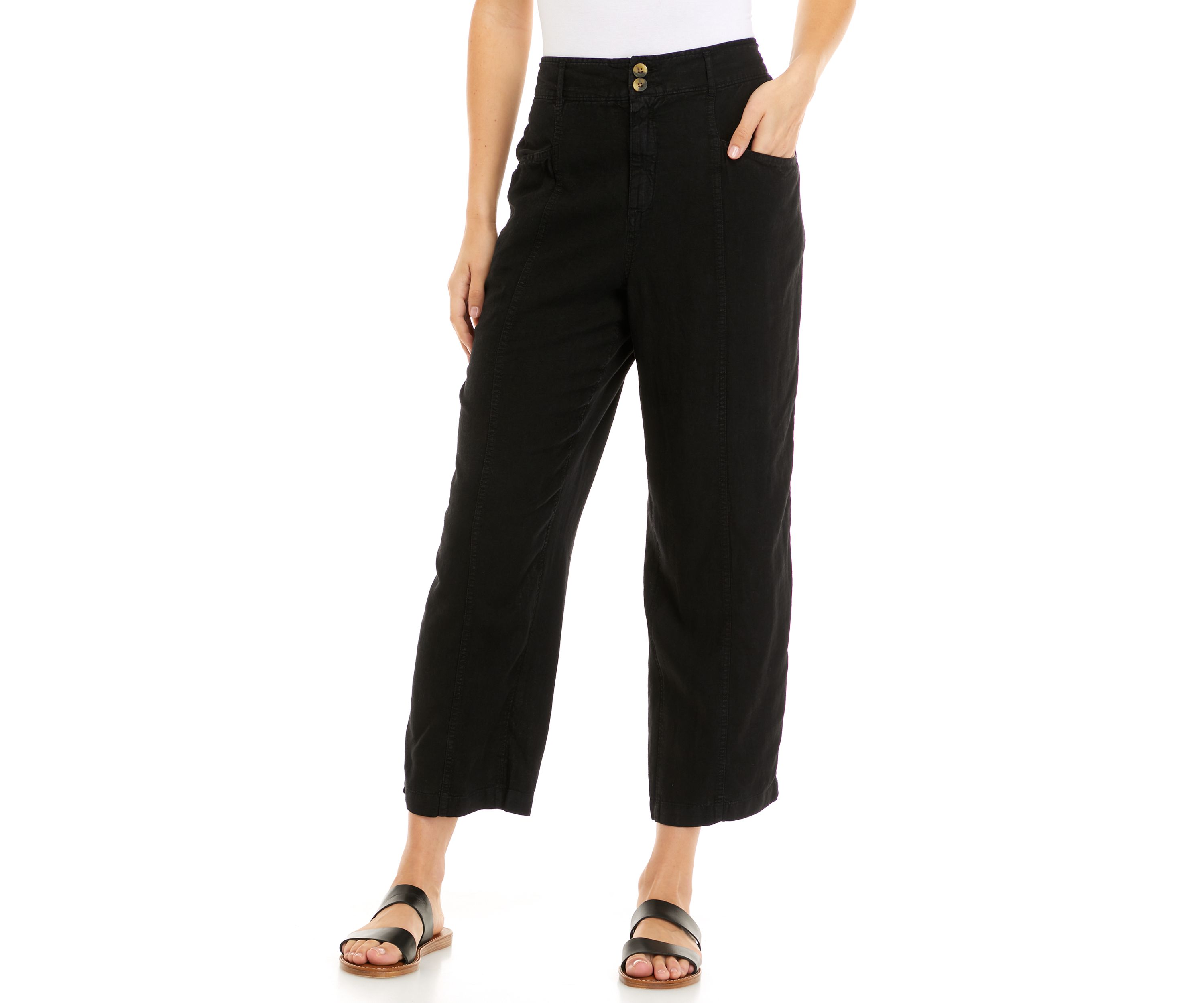 Womens Seamed Front Pants
