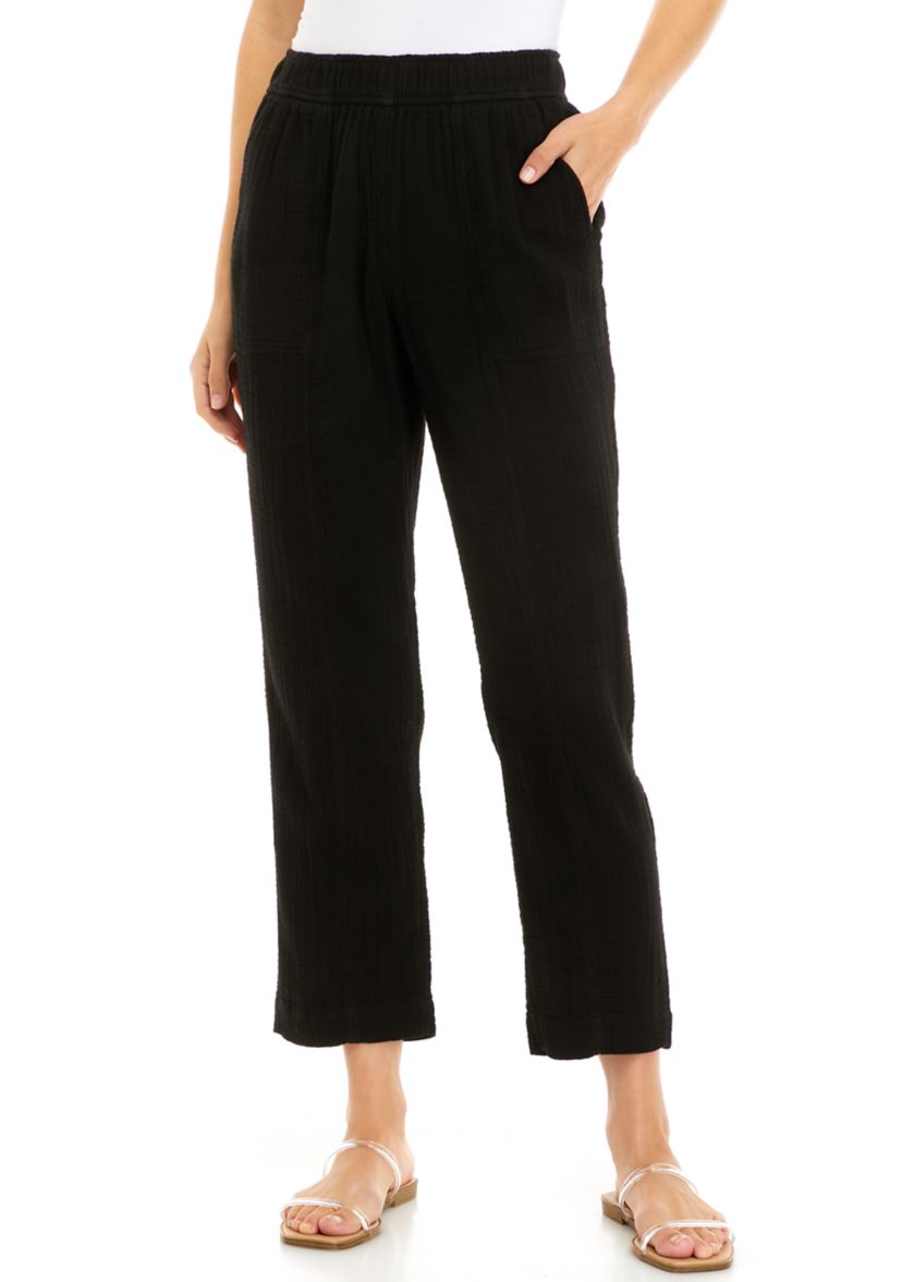 Womens Pull On Ankle Pants