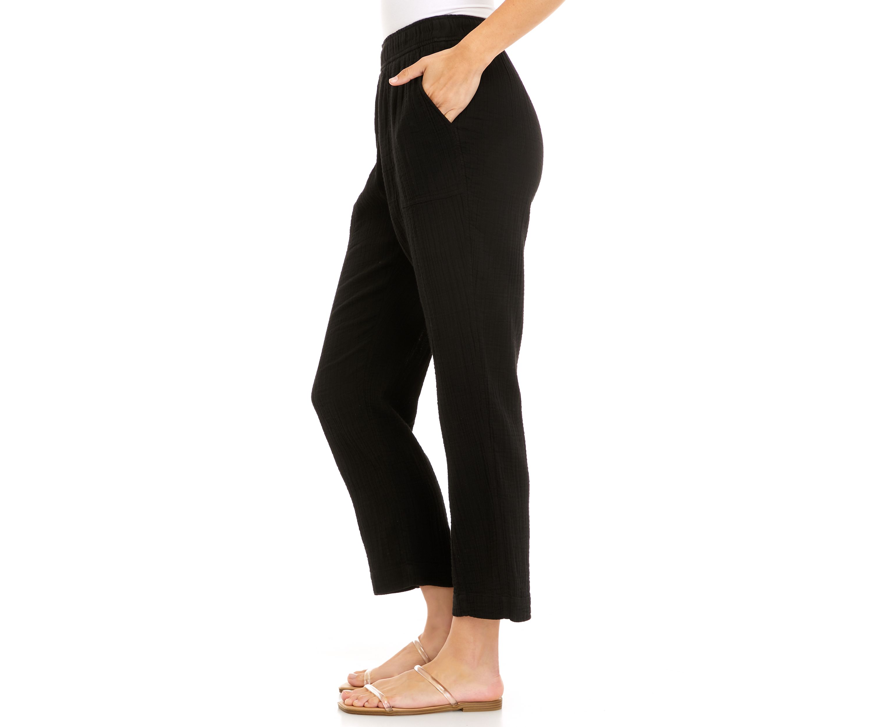 Womens Pull On Ankle Pants