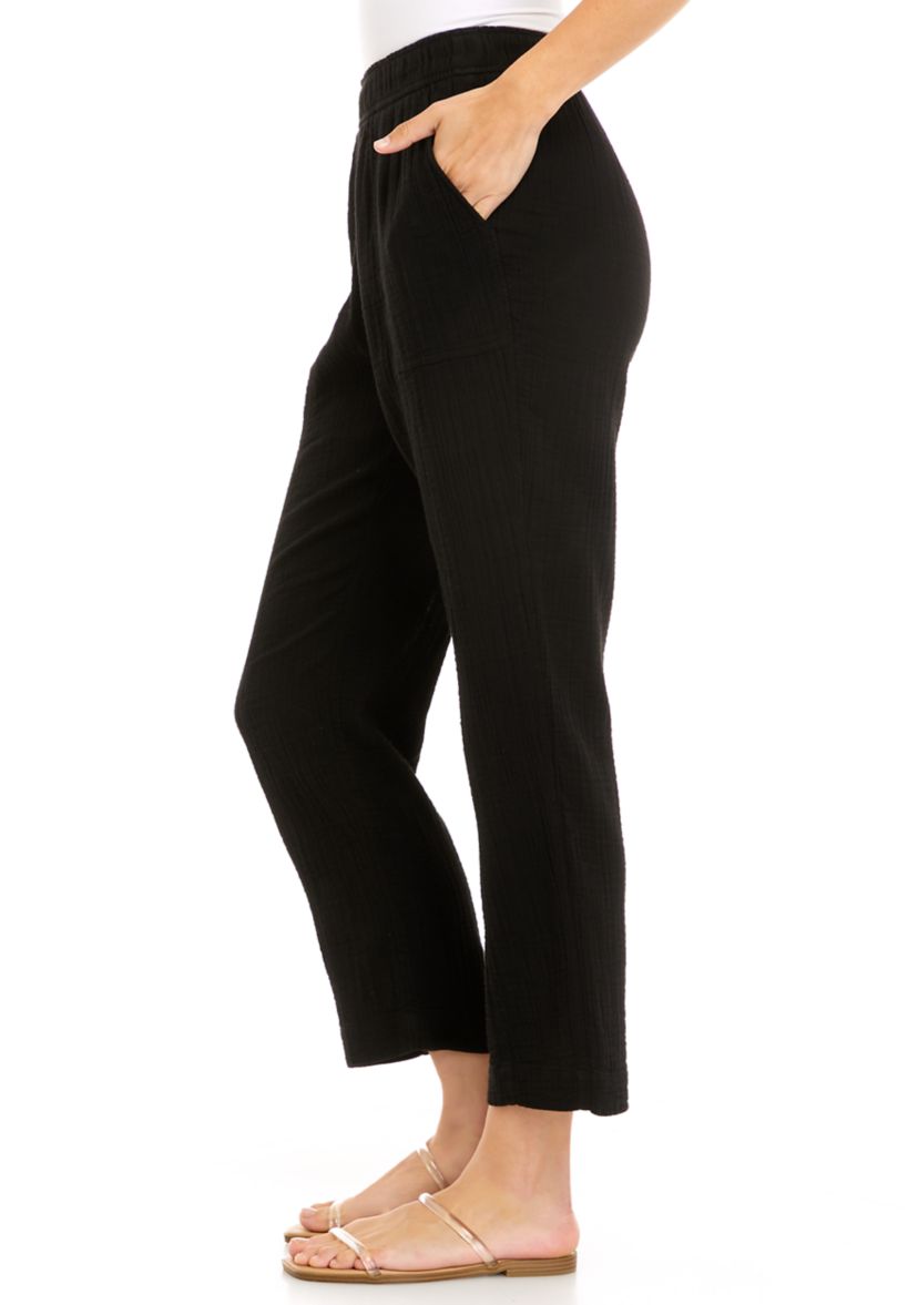 Womens Pull On Ankle Pants