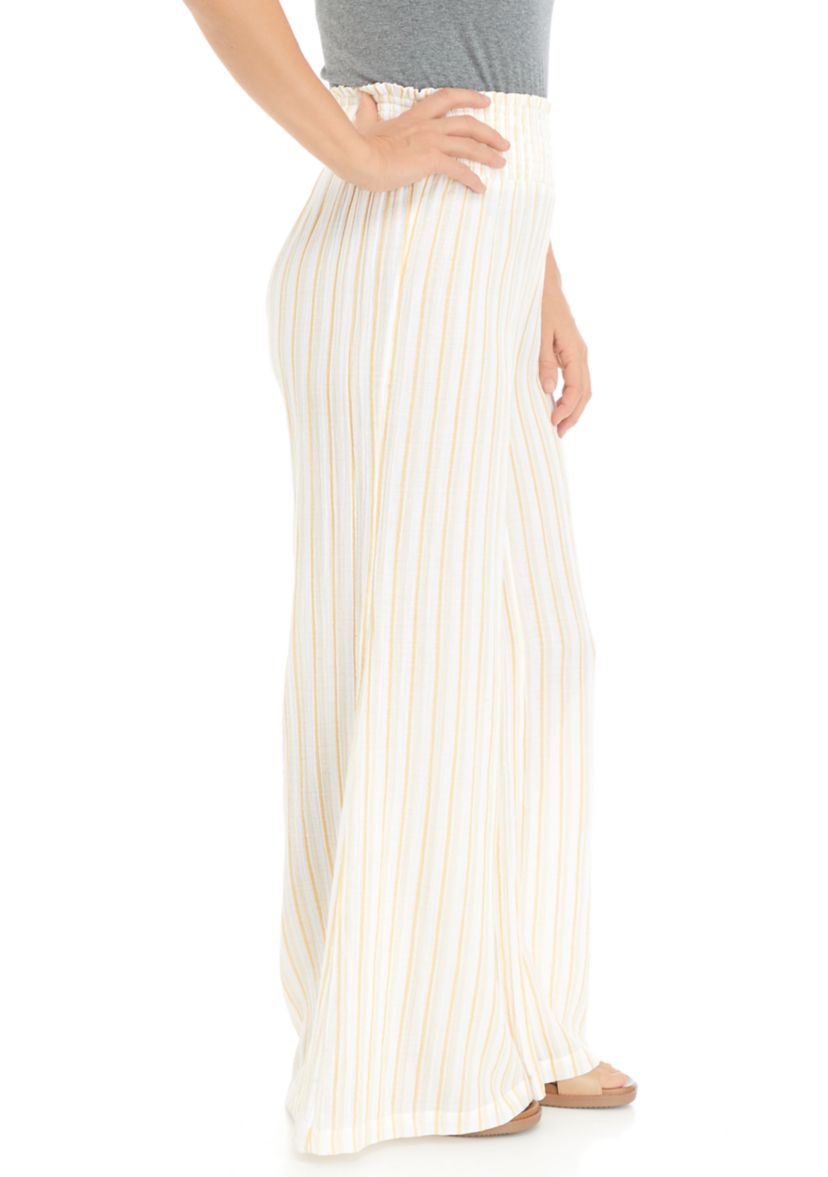 Womens Smocked Waist Pants