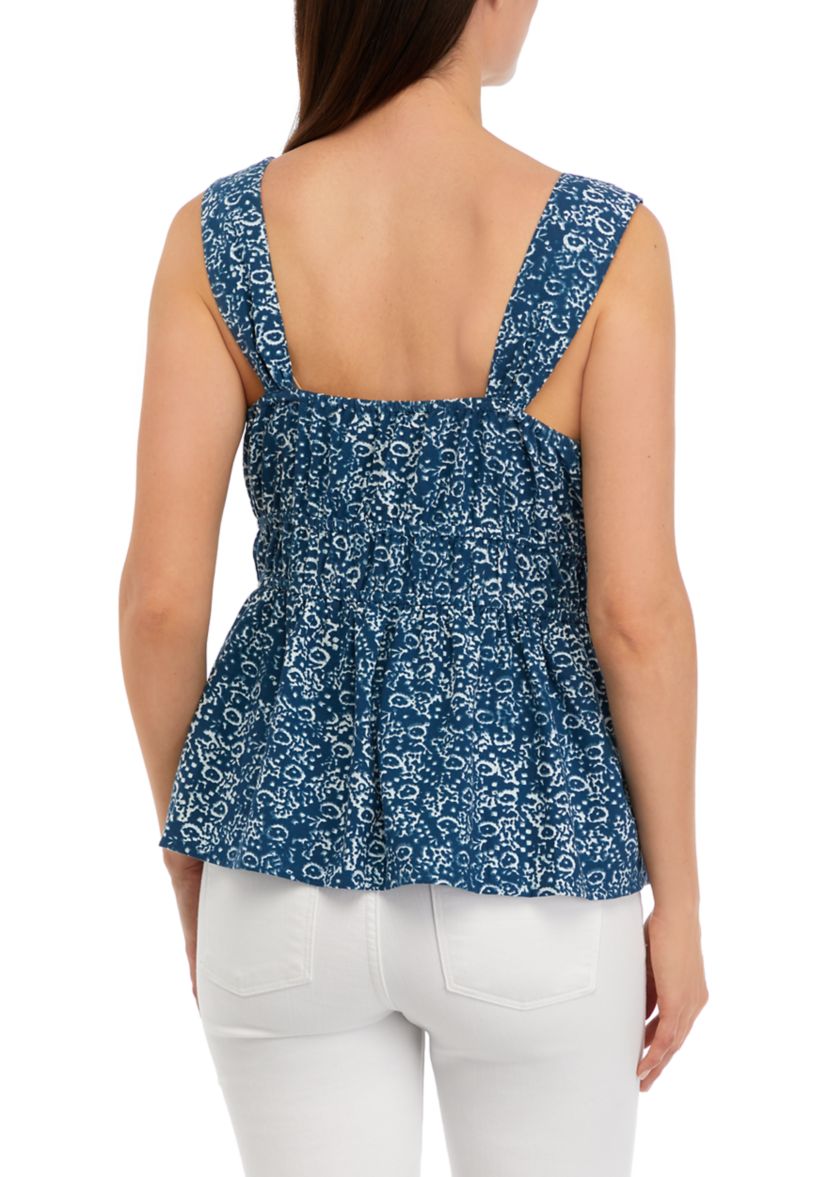 Womens Femme Printed Tank Top
