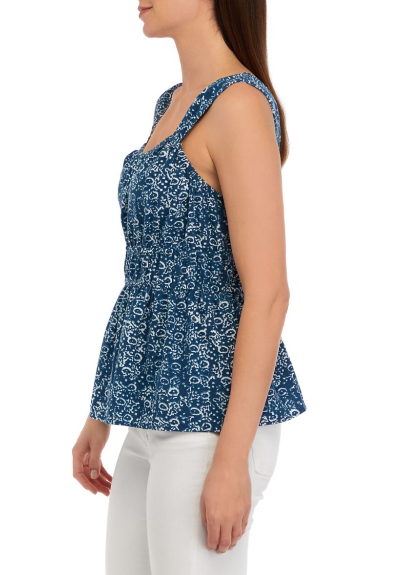Womens Femme Printed Tank Top
