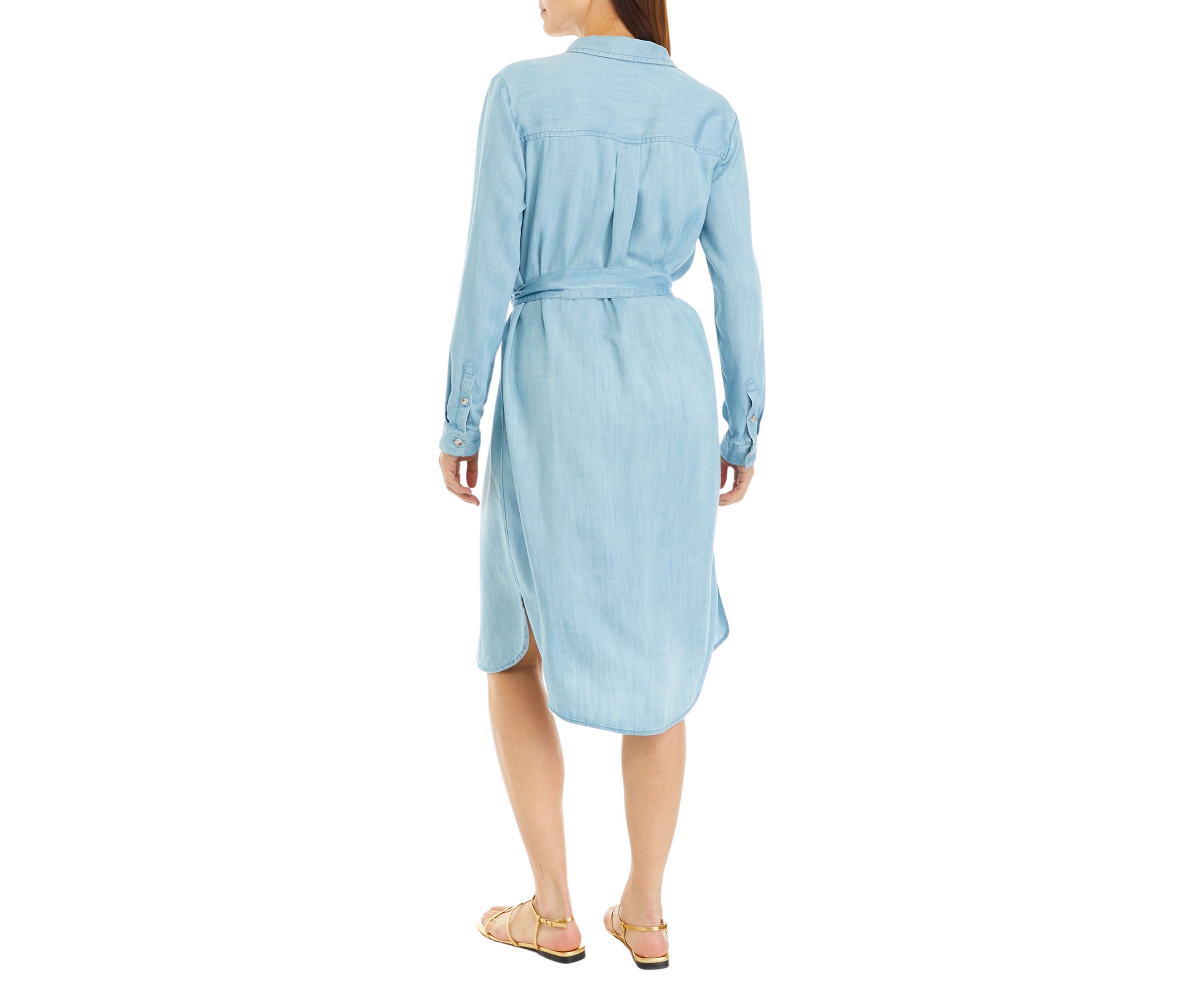Womens Long Sleeve Shirtdress