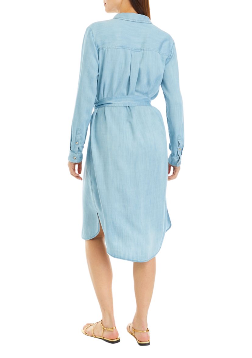 Womens Long Sleeve Shirtdress