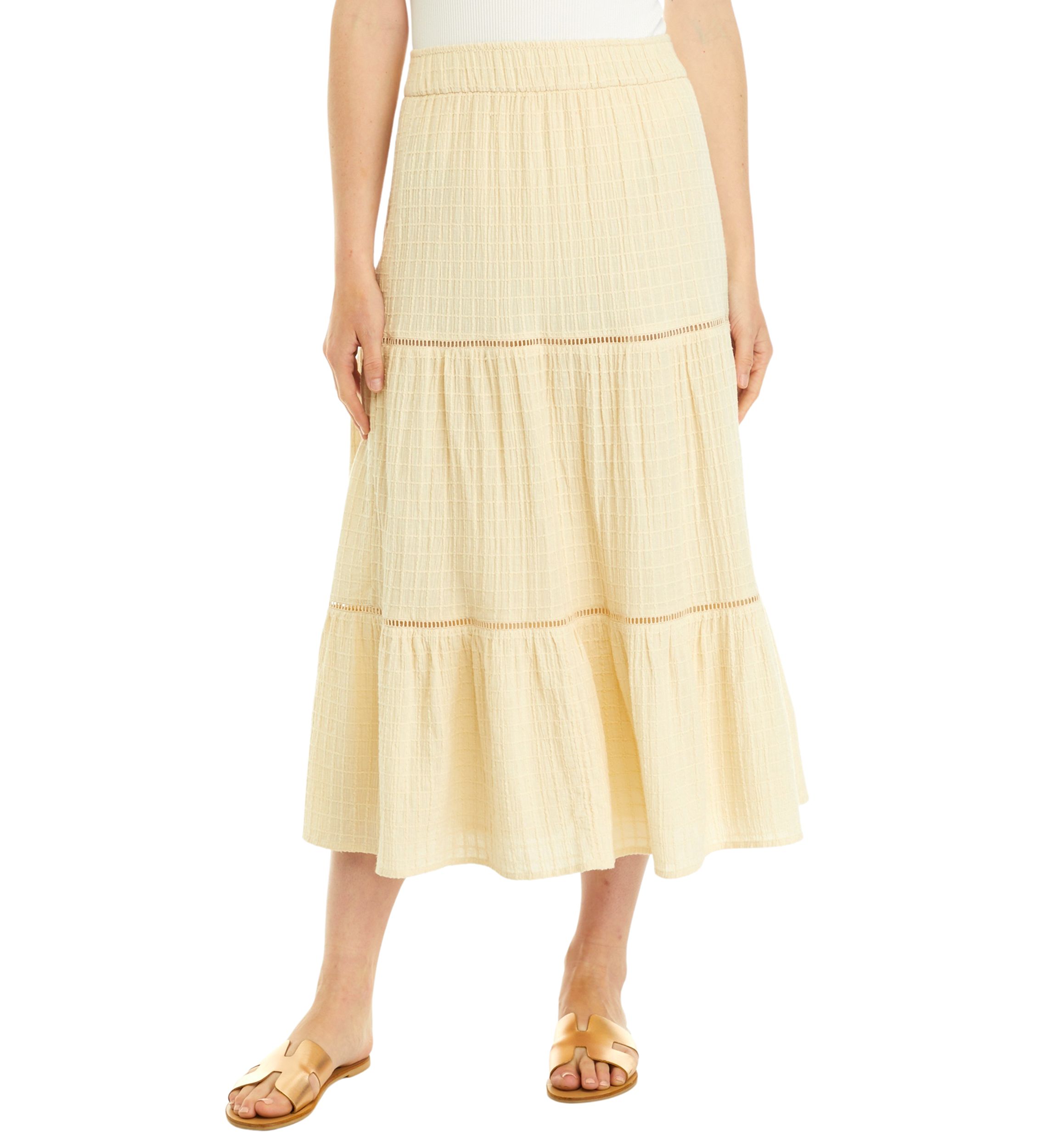 Womens Tiered Skirt