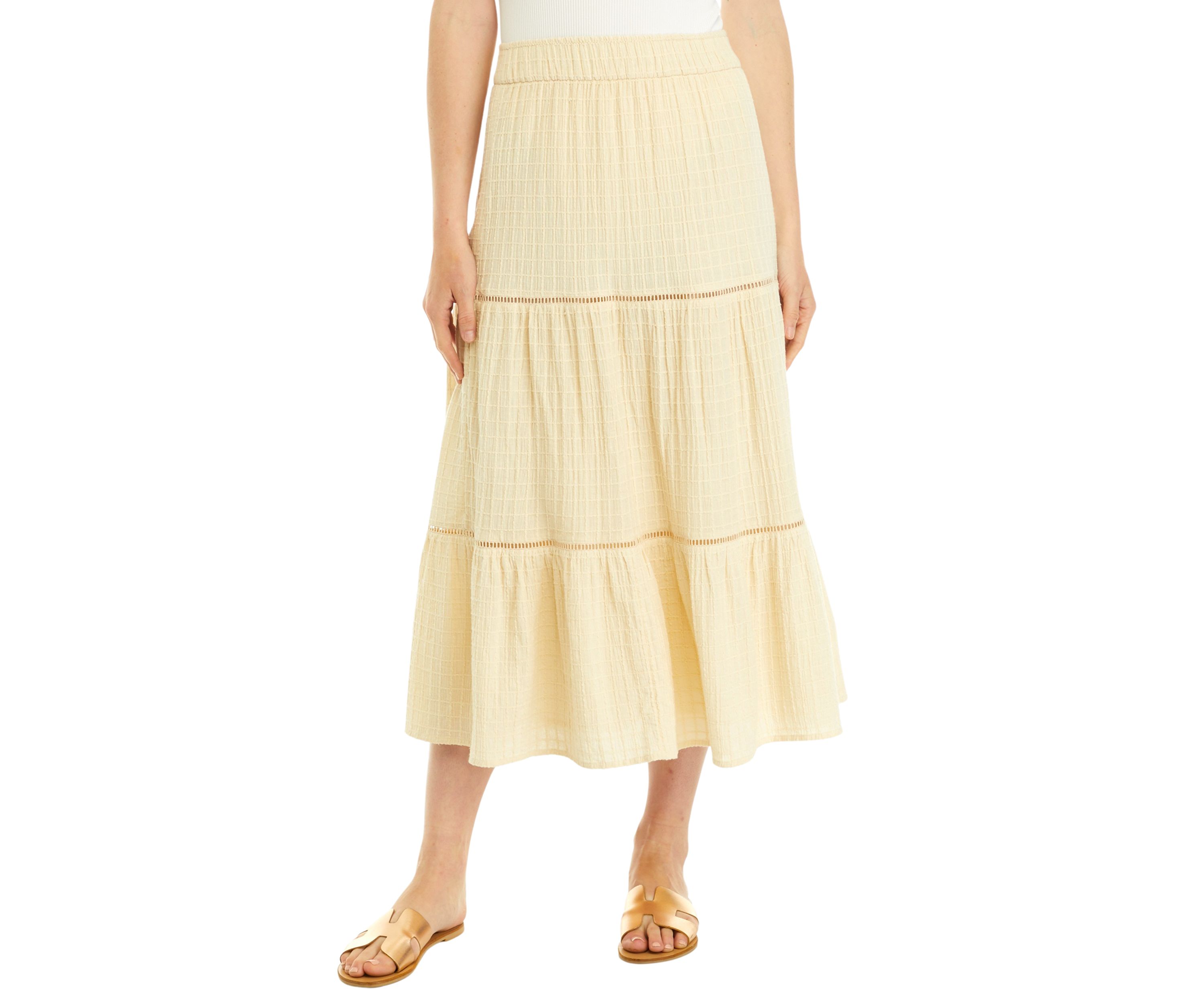 Womens Tiered Skirt