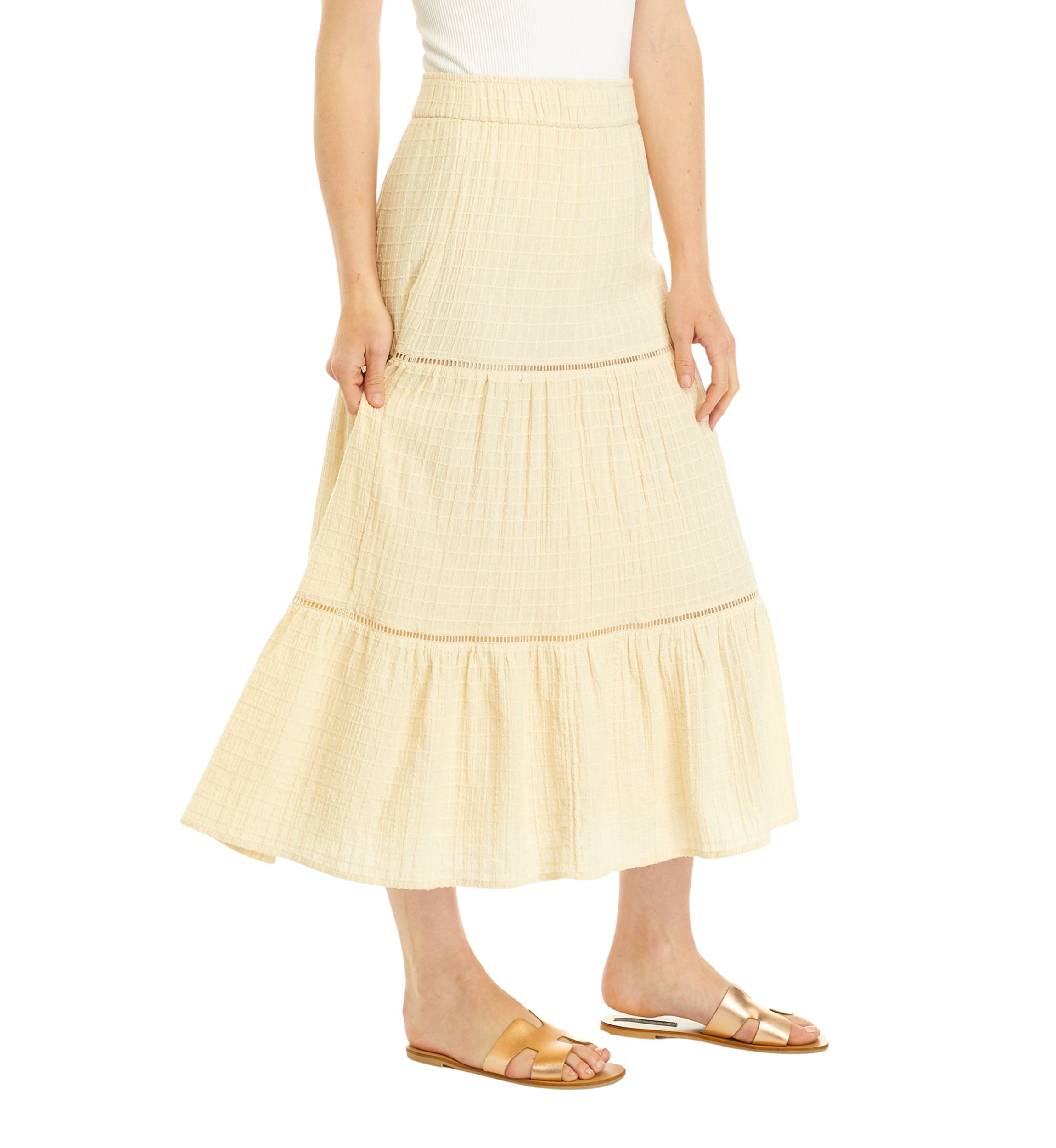 Womens Tiered Skirt