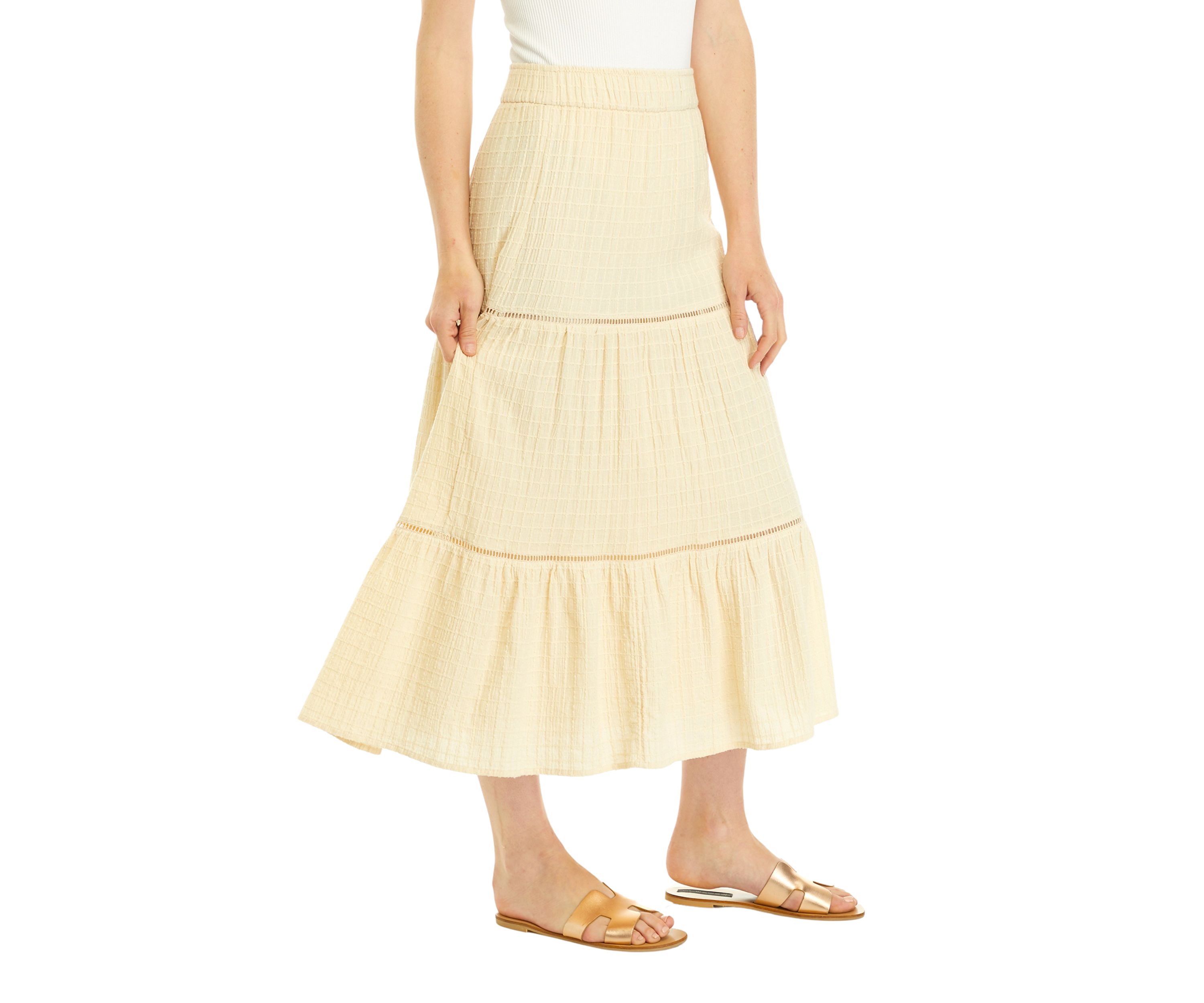 Womens Tiered Skirt
