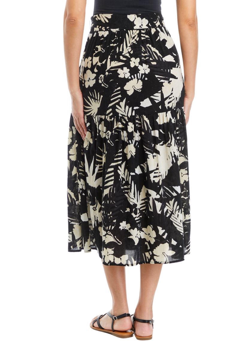 Womens Printed Skirt