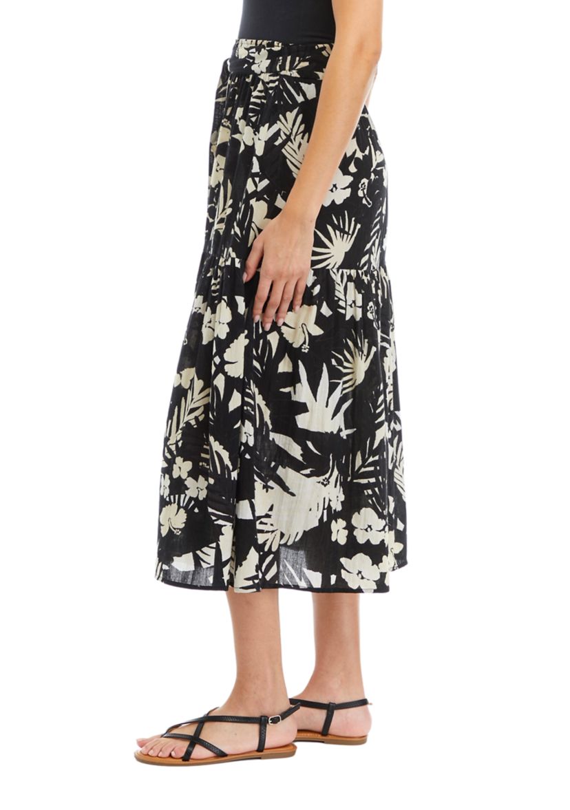 Womens Printed Skirt