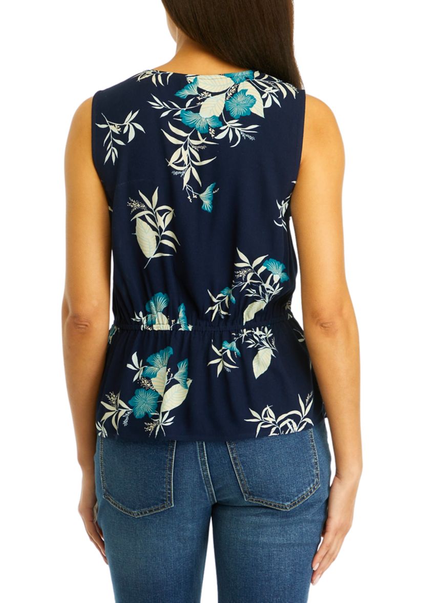 Womens Twist Front Tank Top