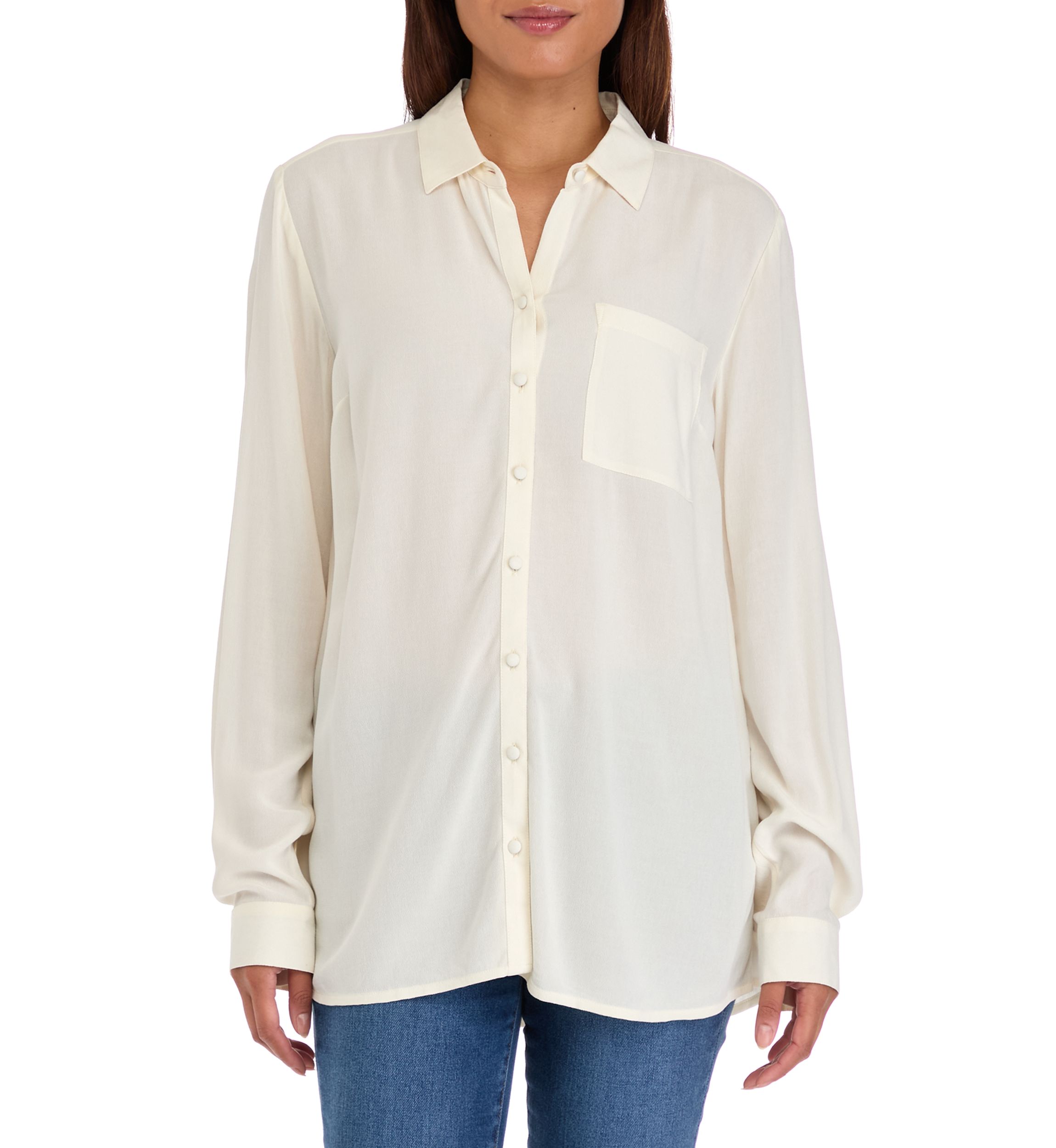Womens Button Down Blouse