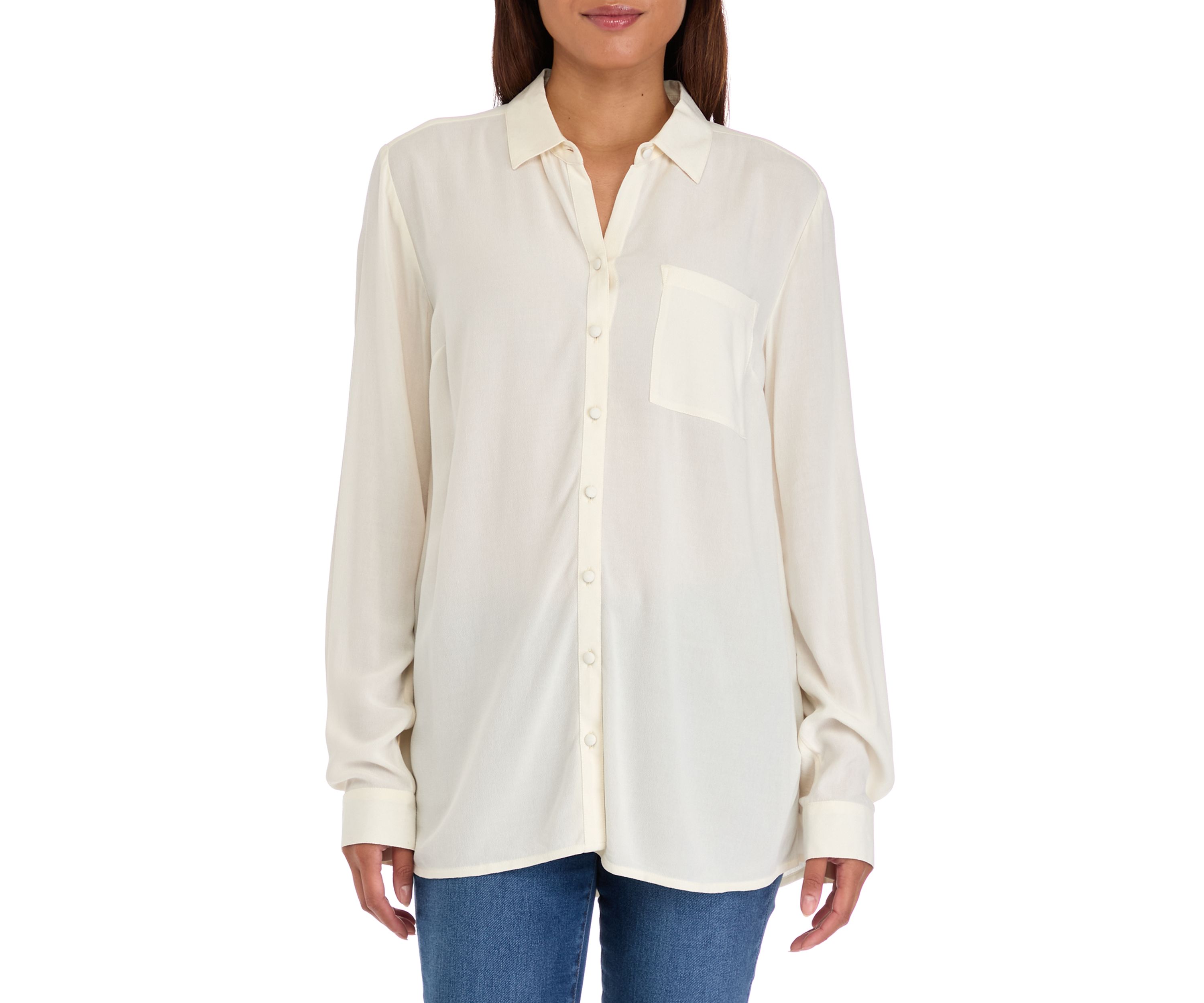 Womens Button Down Blouse