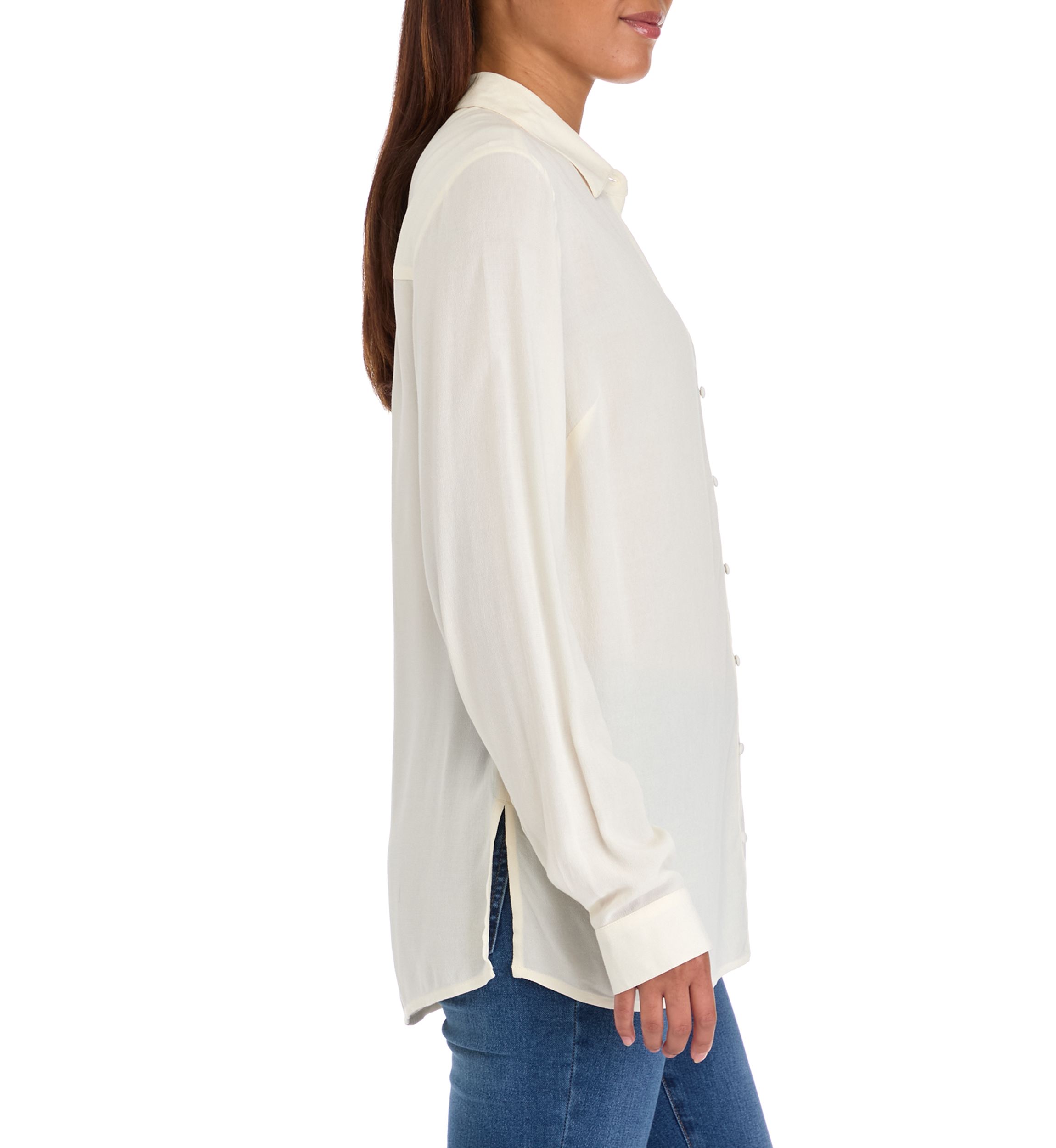Womens Button Down Blouse
