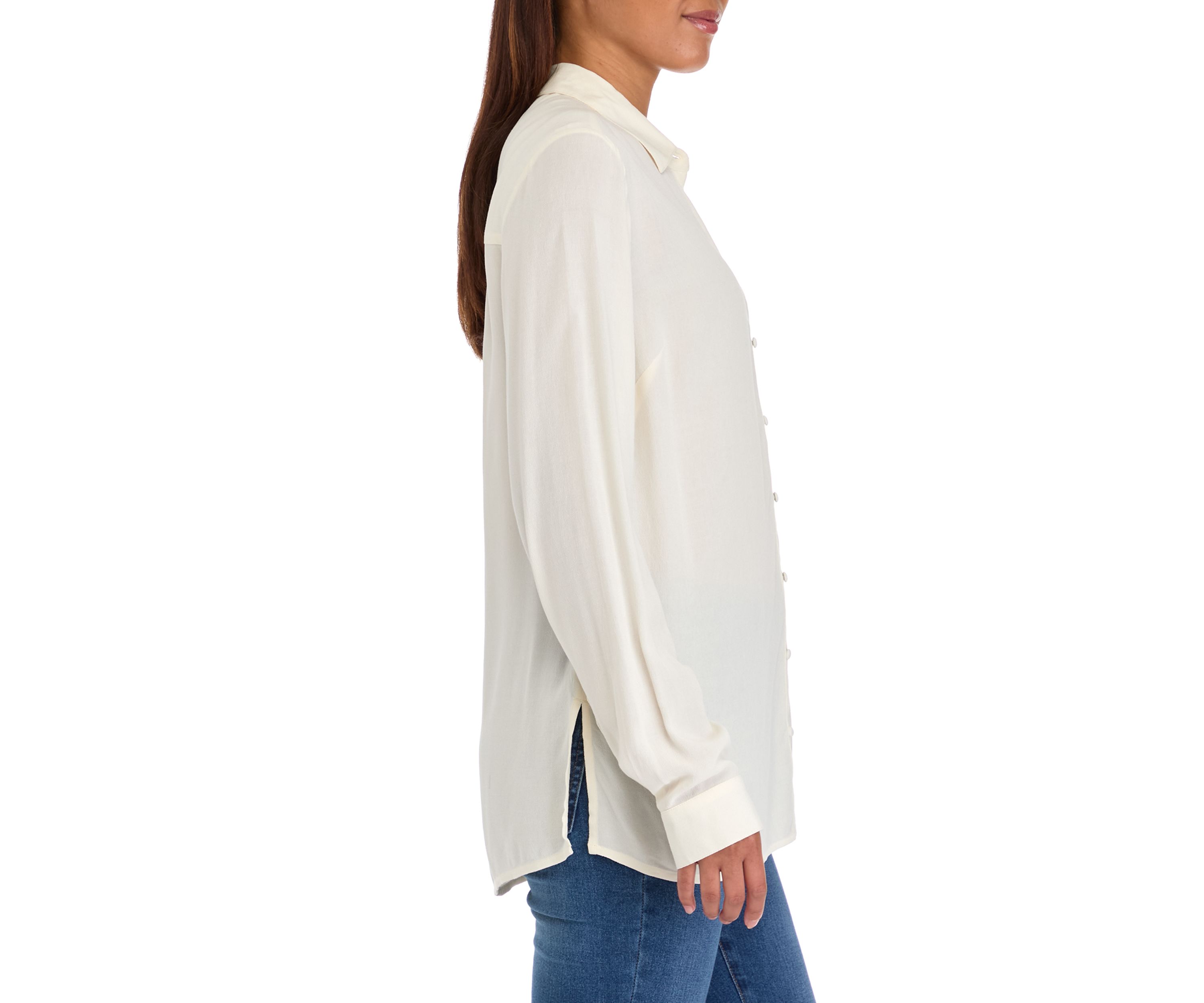 Womens Button Down Blouse