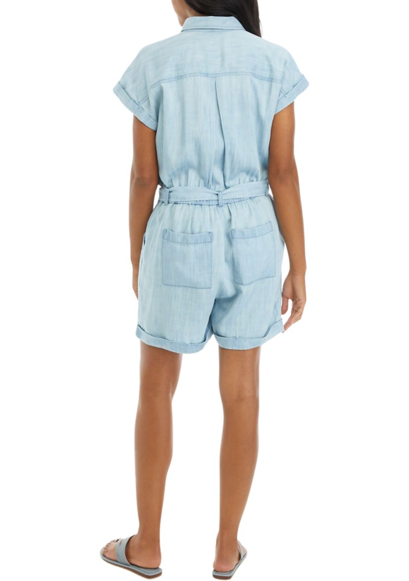 Womens Tie Waist Romper