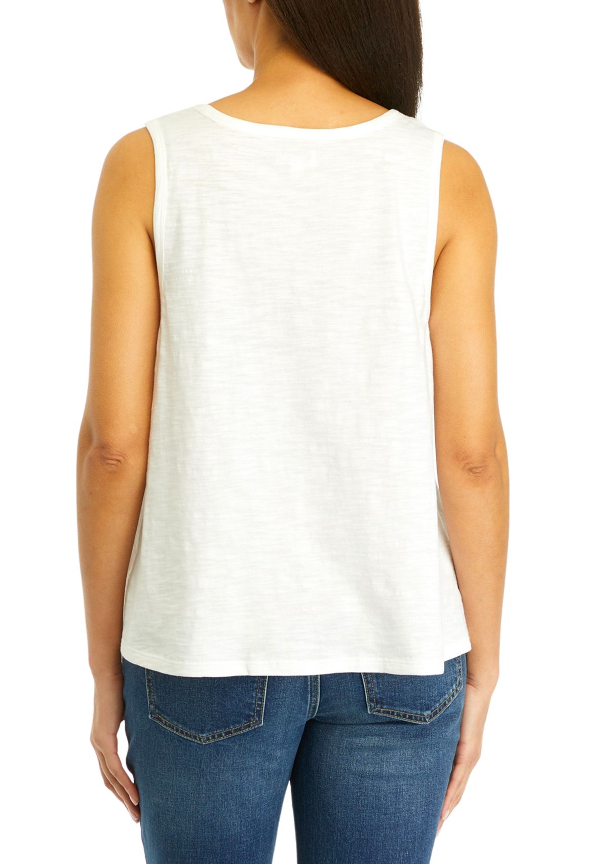 Womens Smocked Shoulder Top