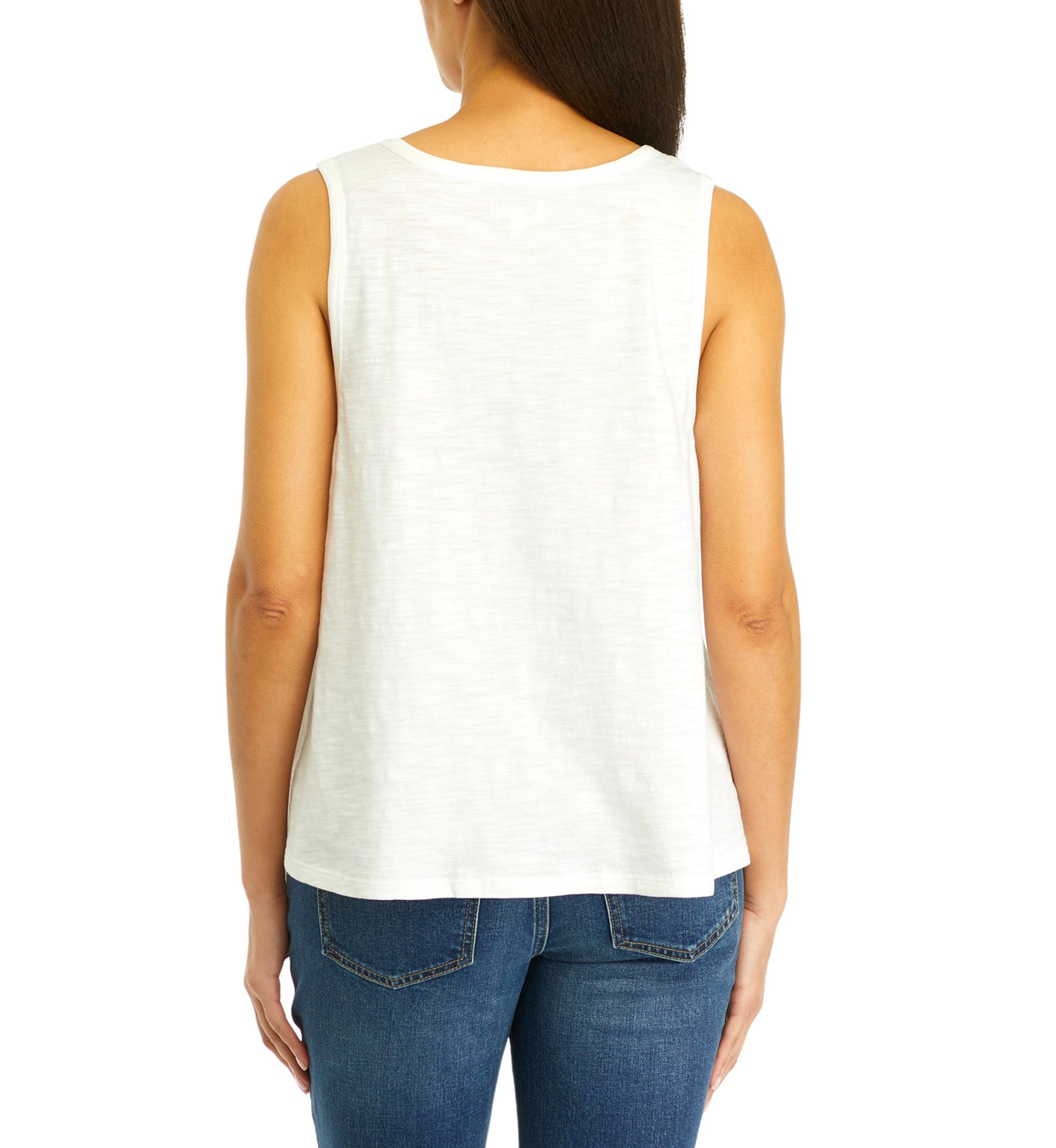 Womens Smocked Shoulder Top