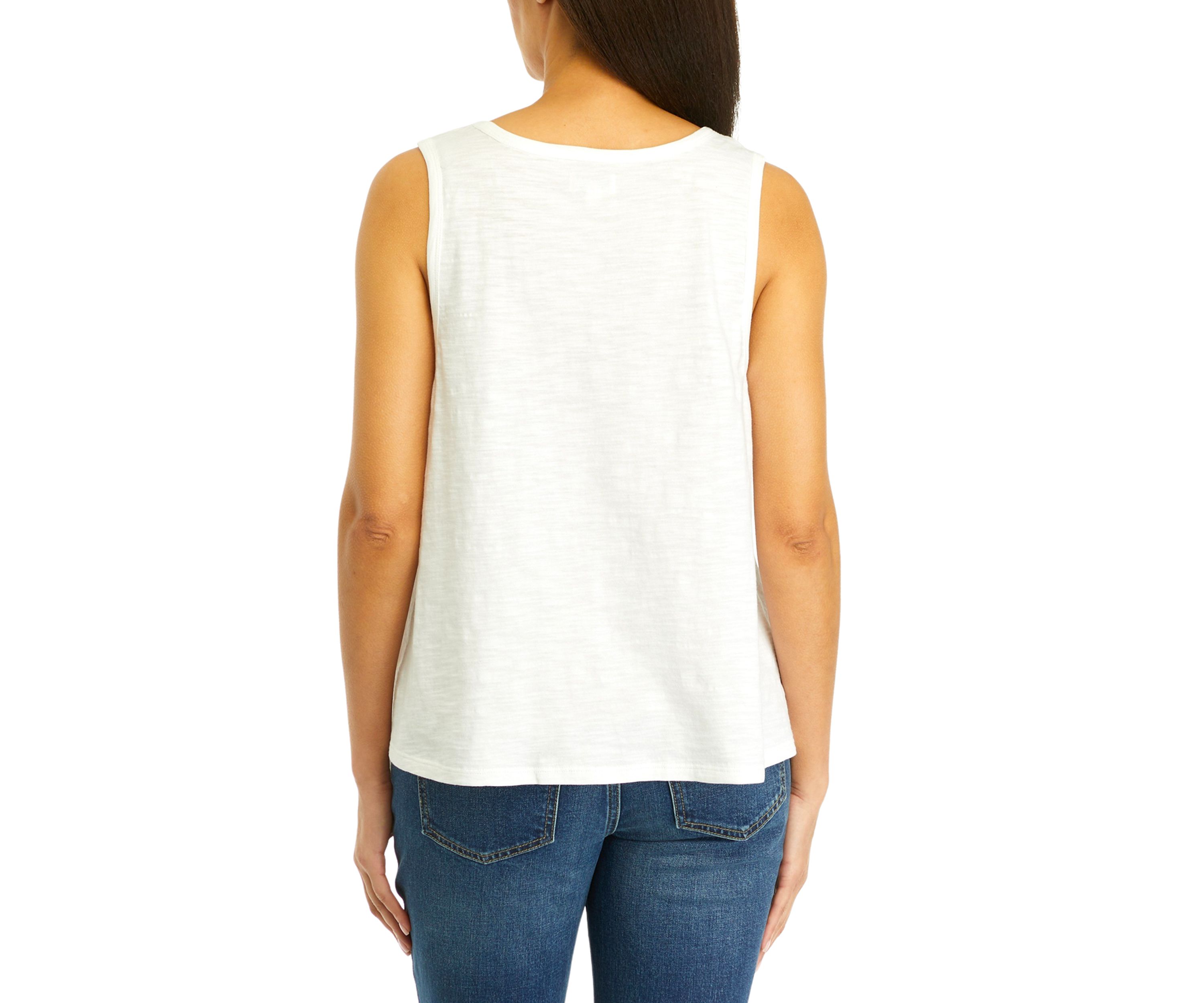 Womens Smocked Shoulder Top