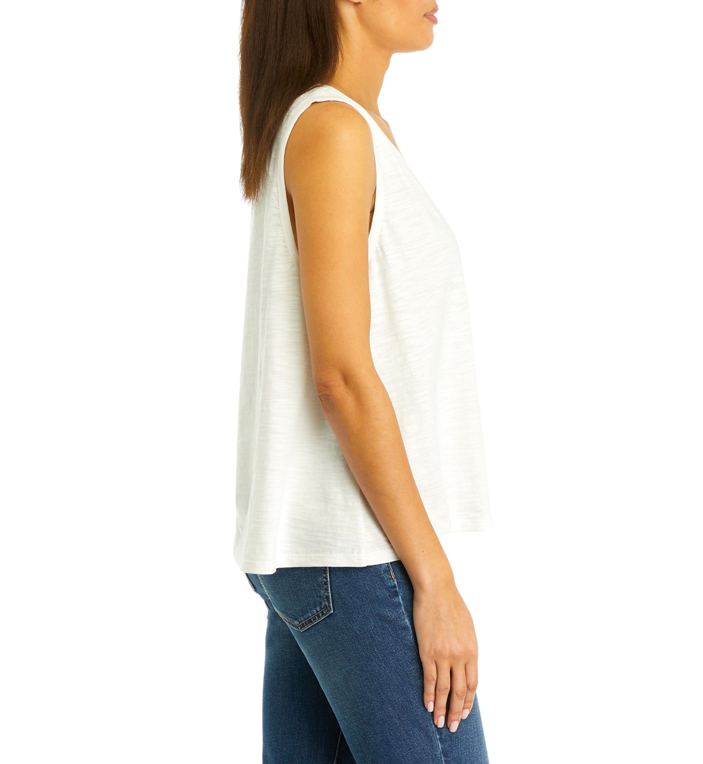 Womens Smocked Shoulder Top