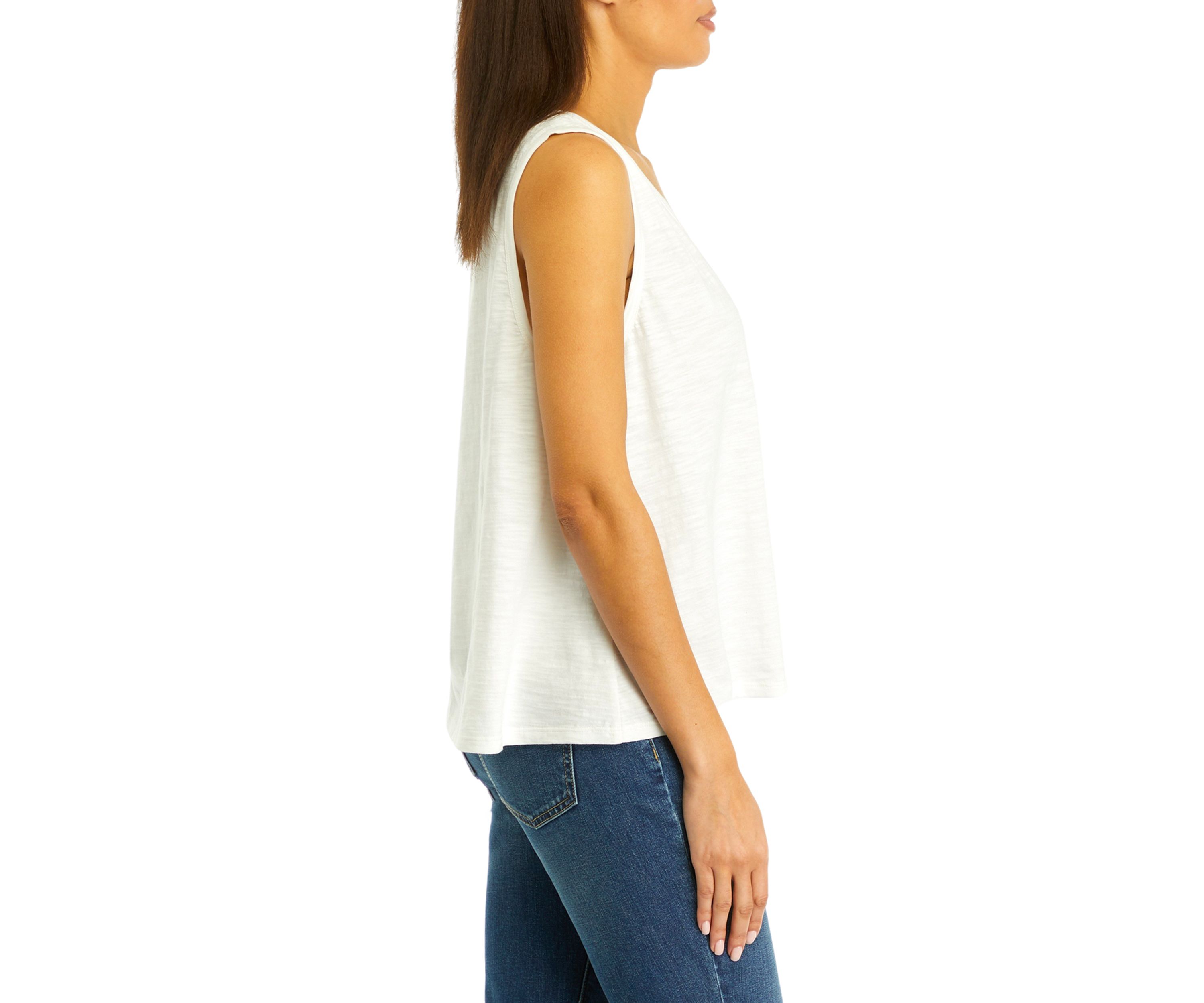 Womens Smocked Shoulder Top