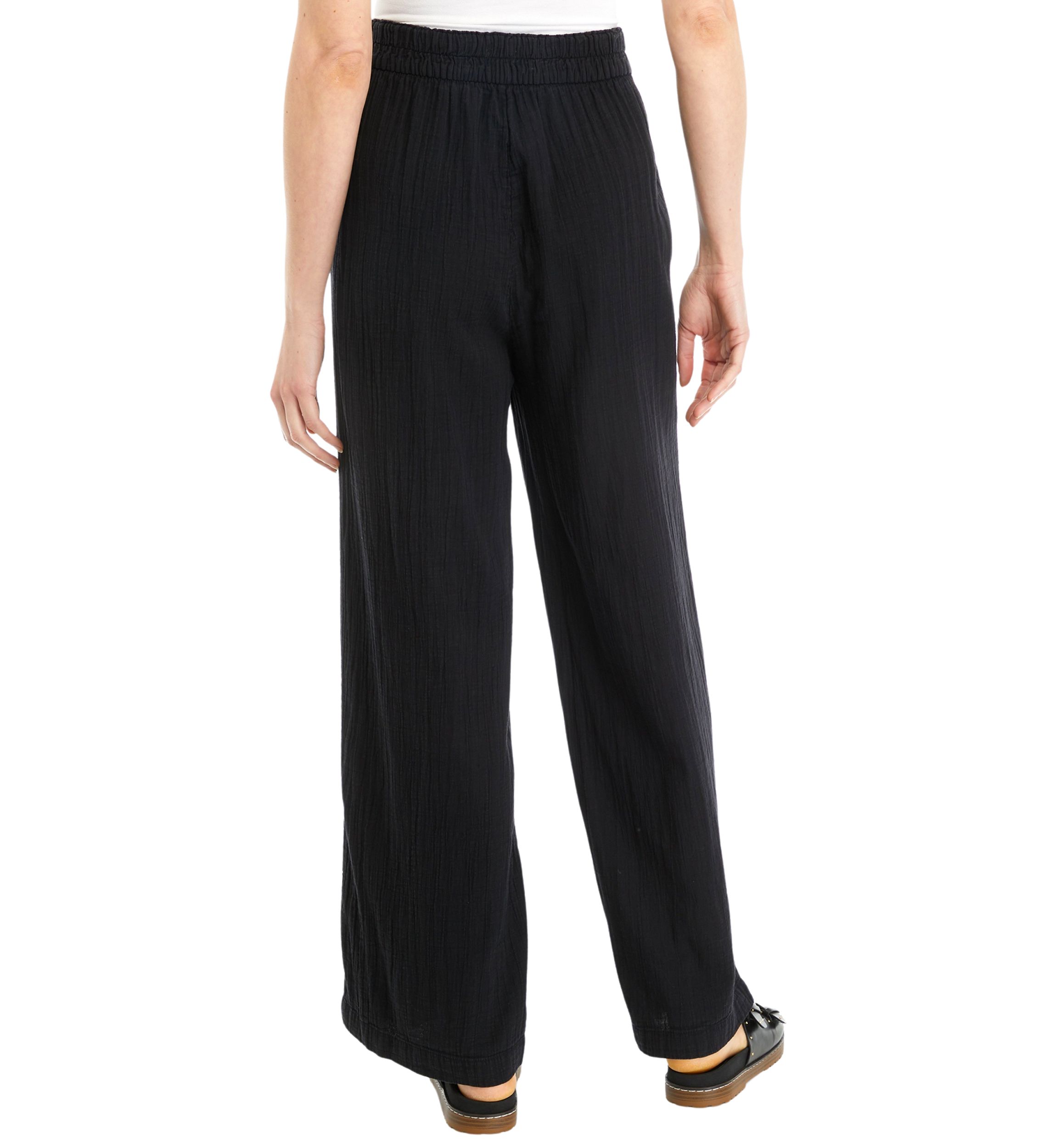 Pull On Wide Leg Pants 