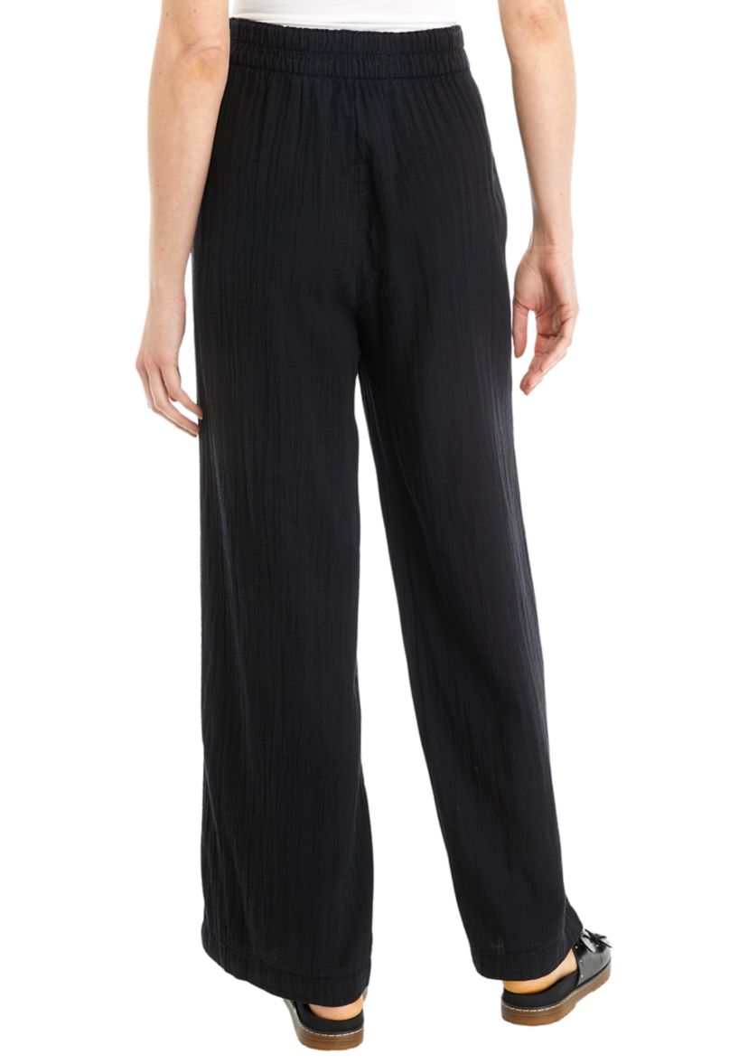 Pull On Wide Leg Pants 
