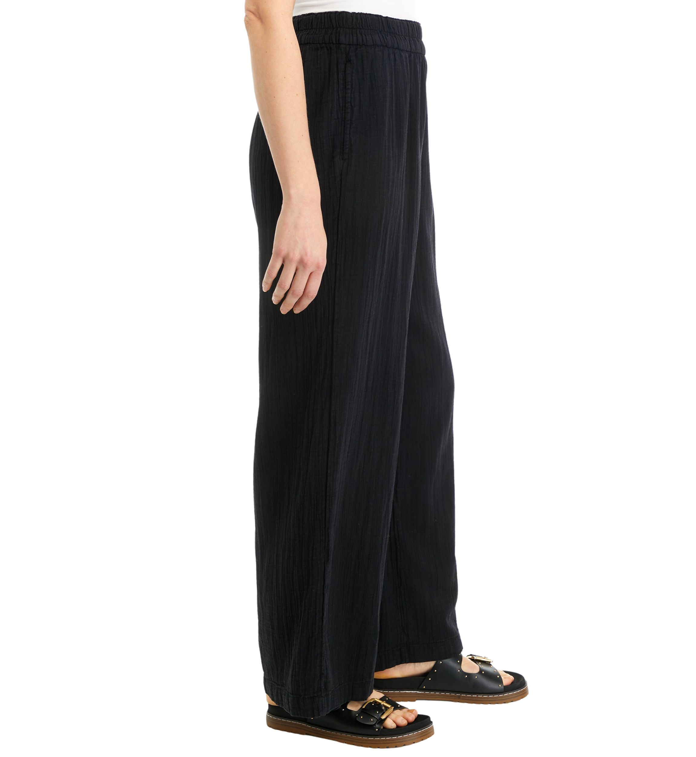 Pull On Wide Leg Pants 