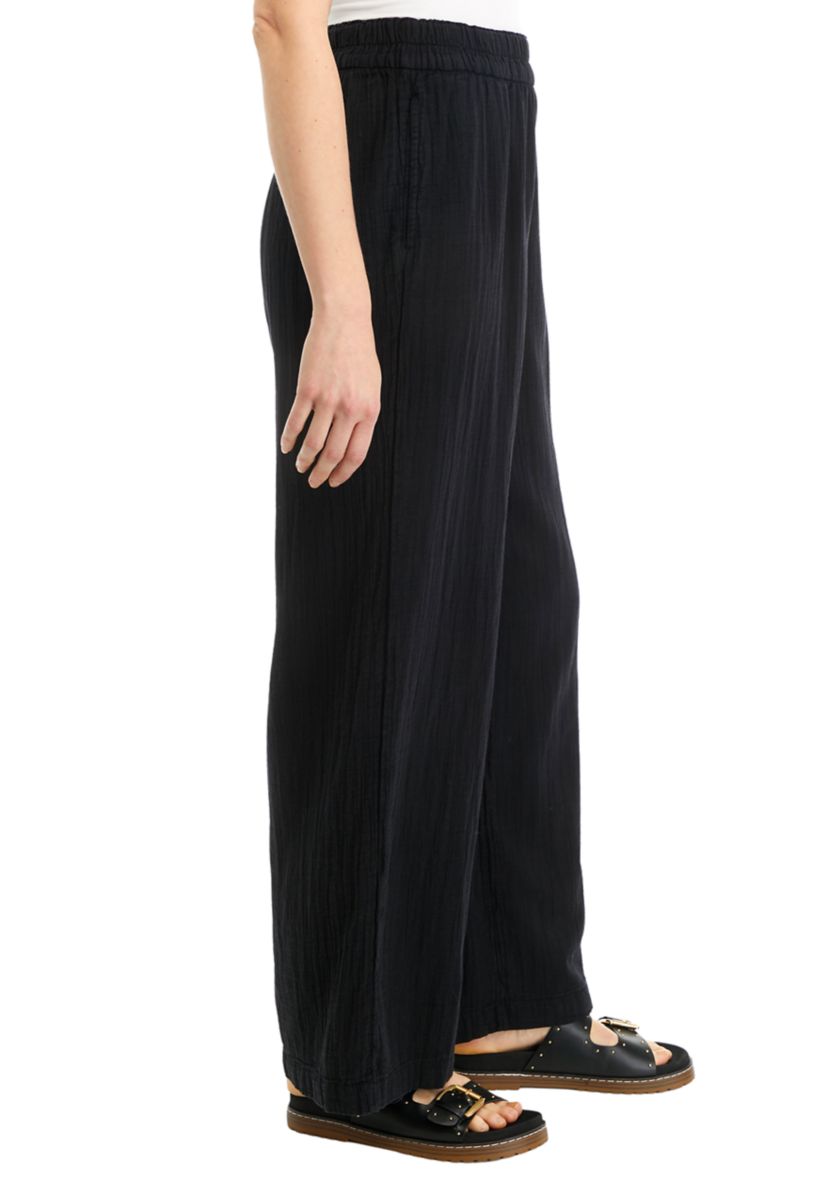 Pull On Wide Leg Pants 