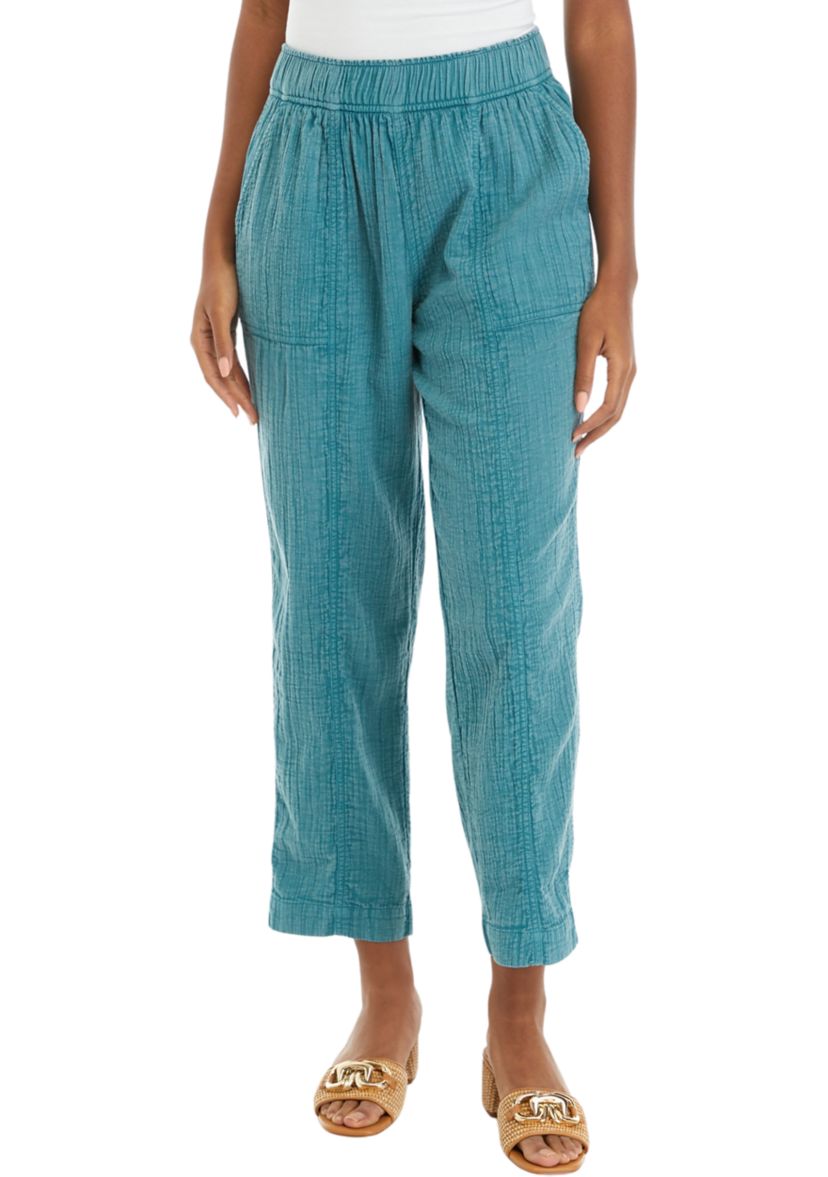 Womens Pull On Ankle Pants