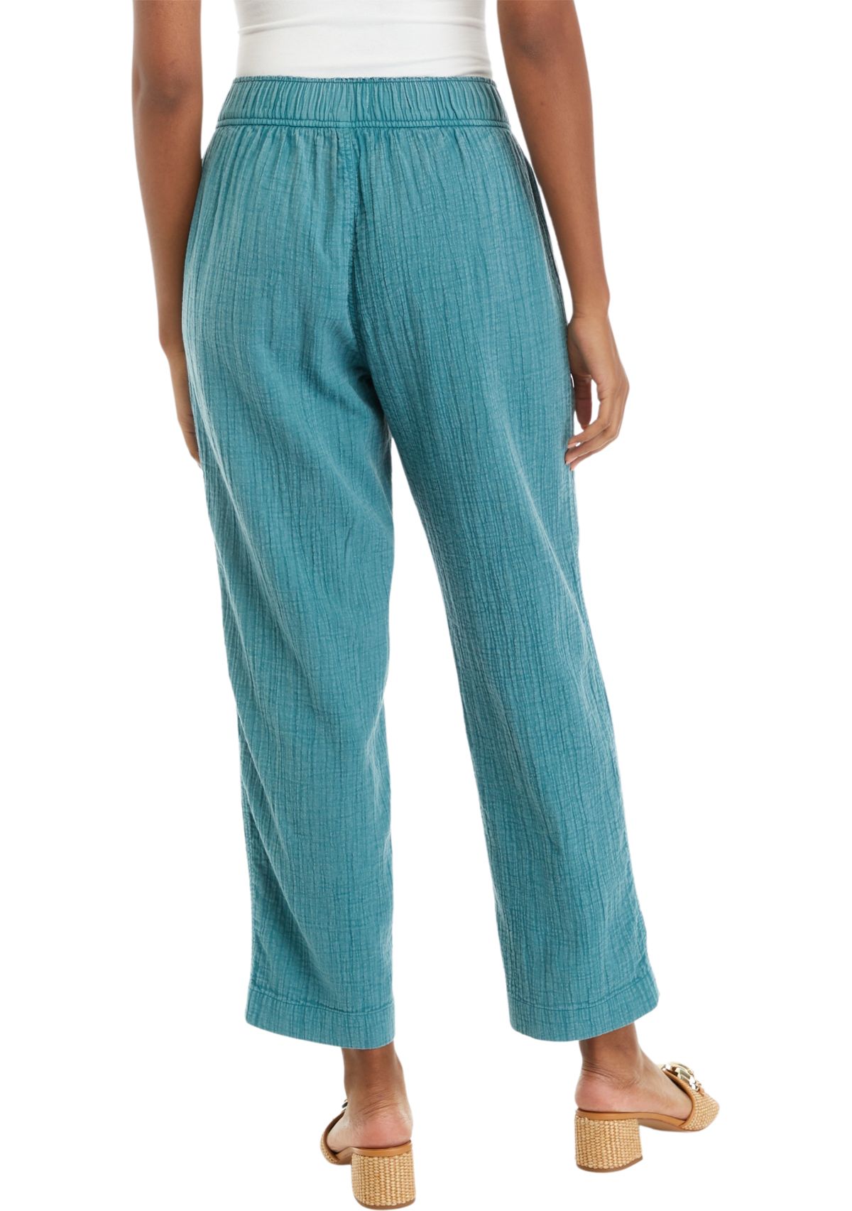 Womens Pull On Ankle Pants