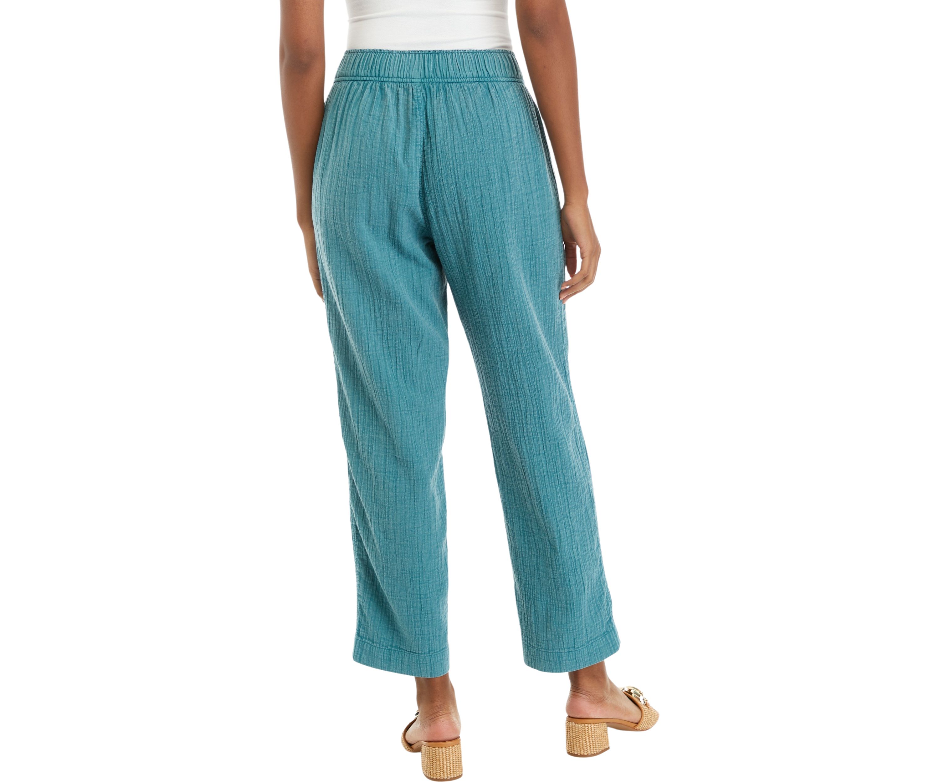 Womens Pull On Ankle Pants