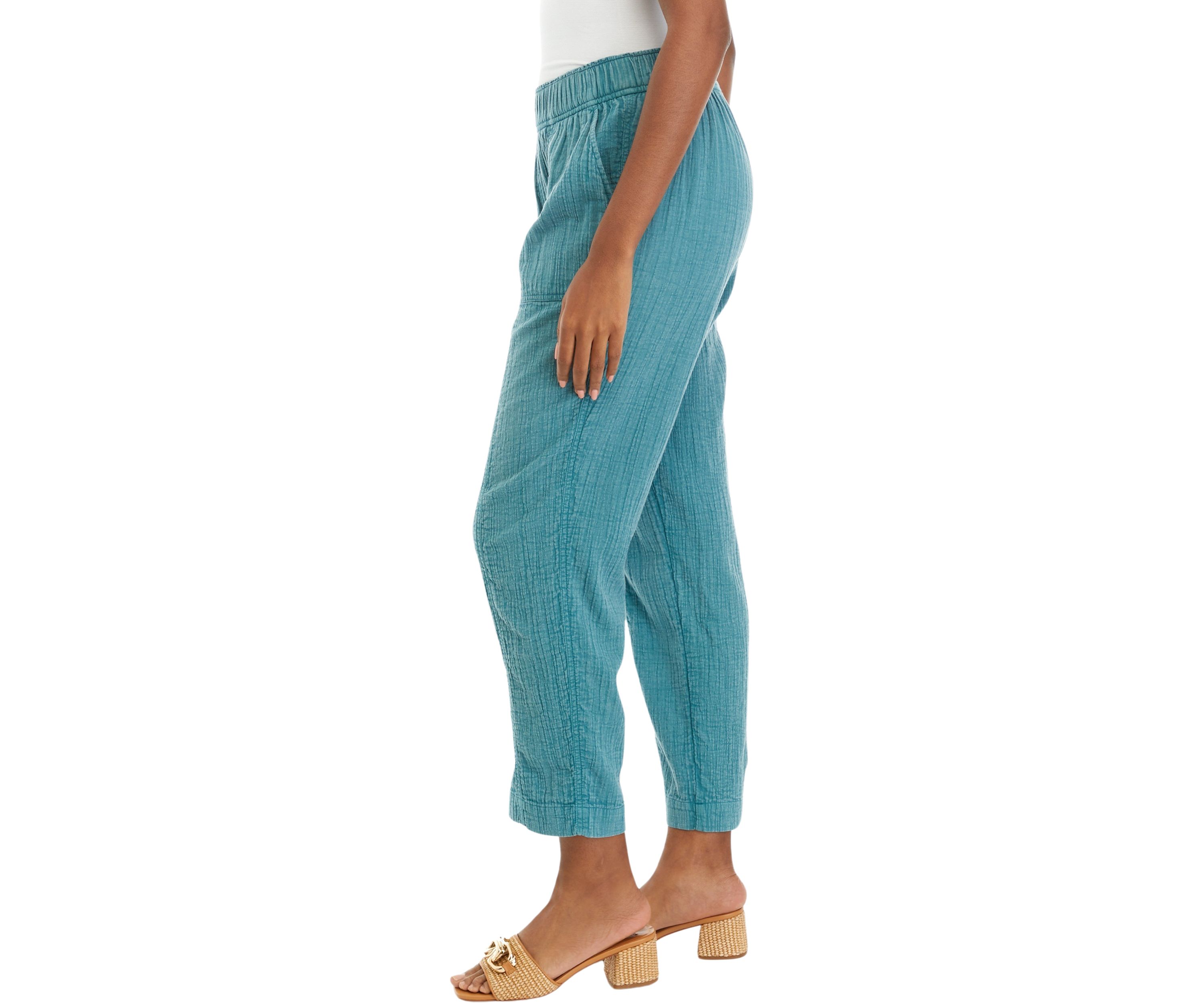 Womens Pull On Ankle Pants