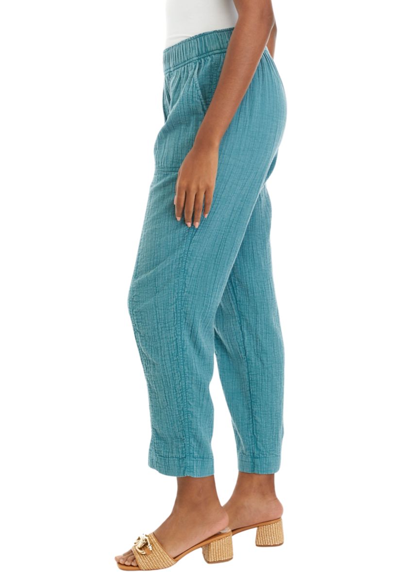 Womens Pull On Ankle Pants