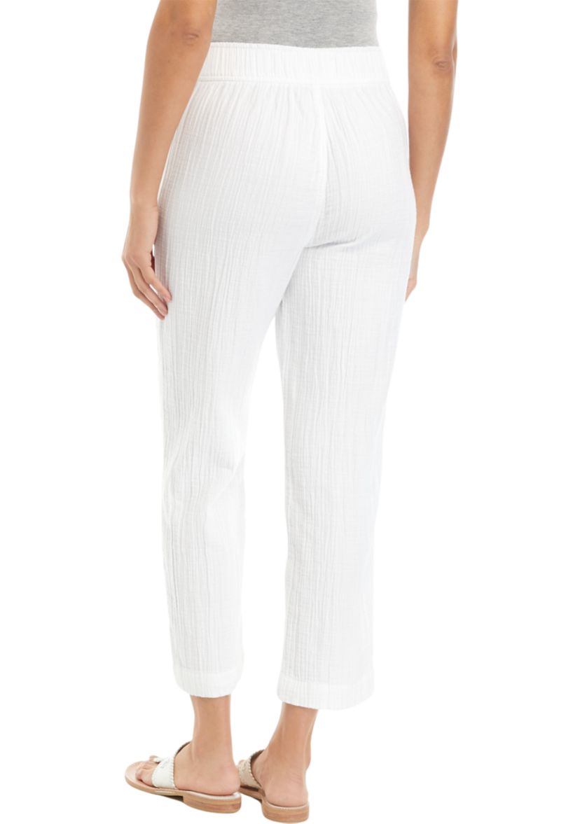 Womens Pull On Ankle Pants