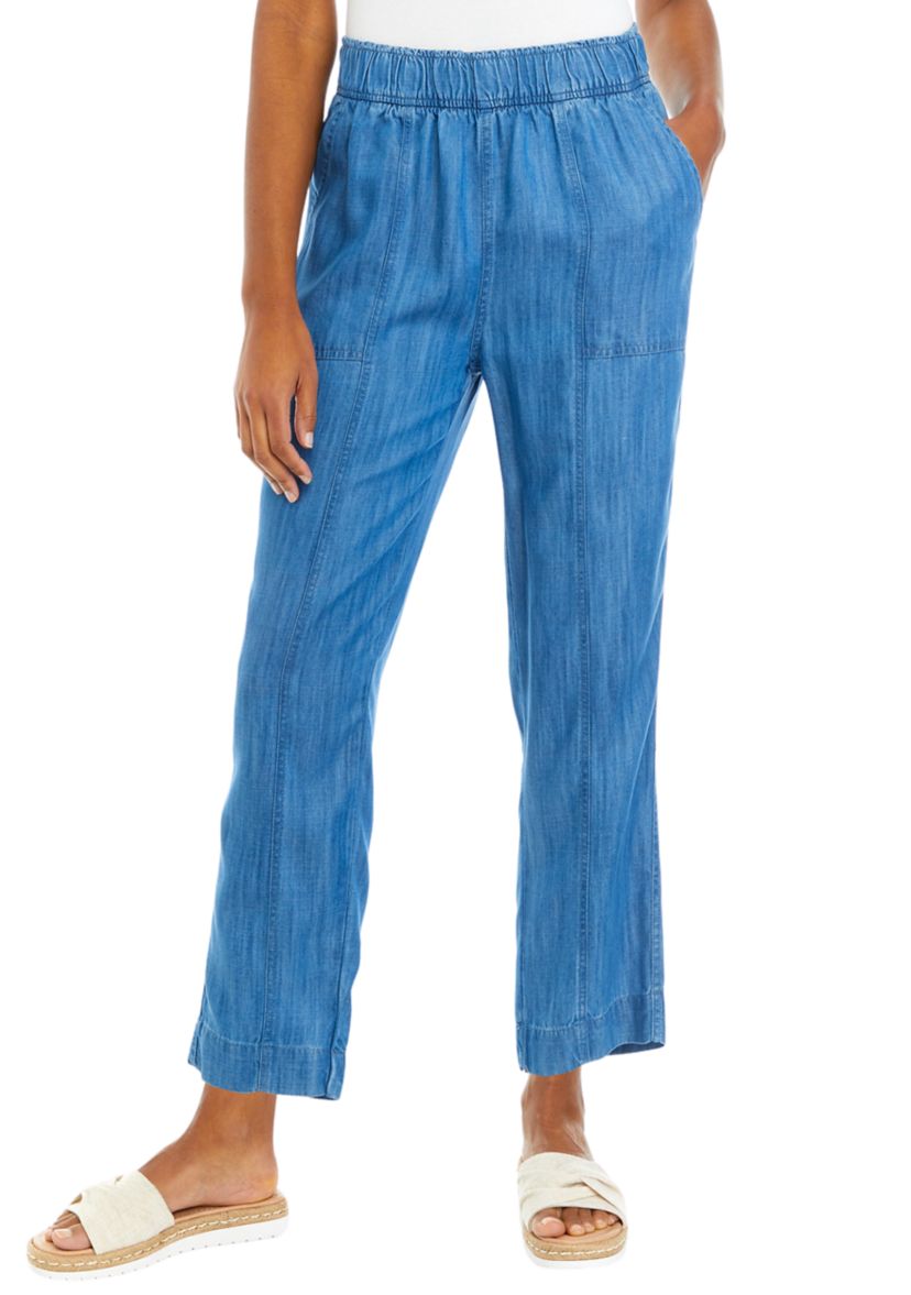 Womens Pull On Ankle Pants