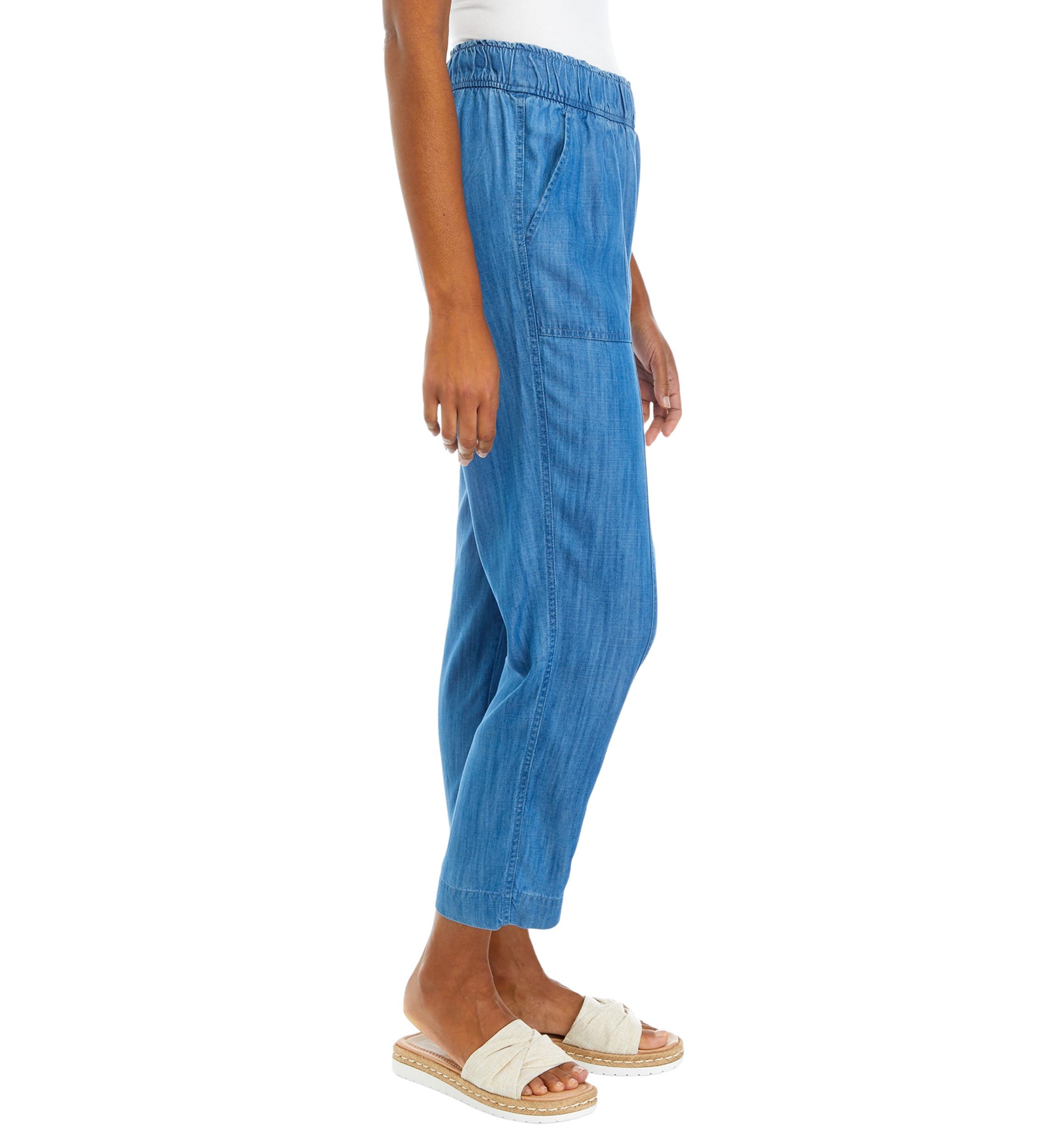 Womens Pull On Ankle Pants