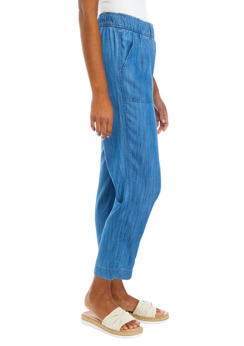 Womens Pull On Ankle Pants