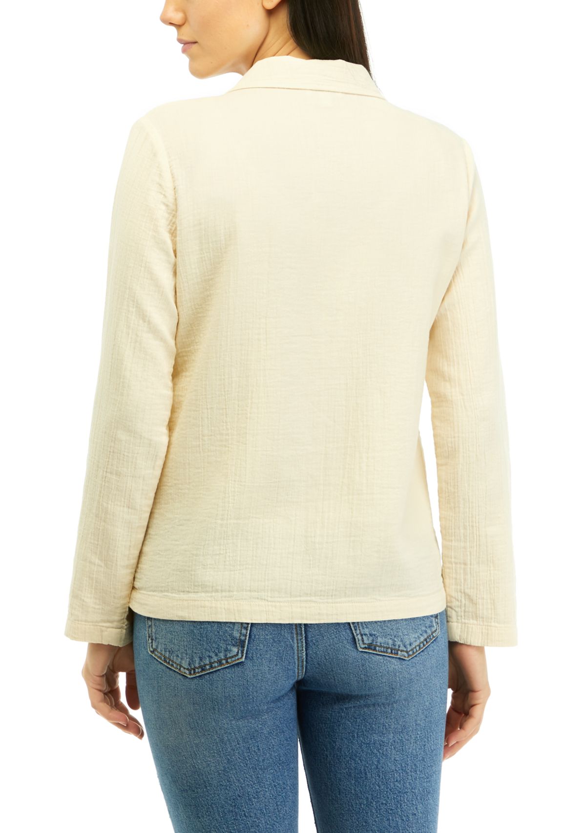 Womens Shawl Collar Blazer