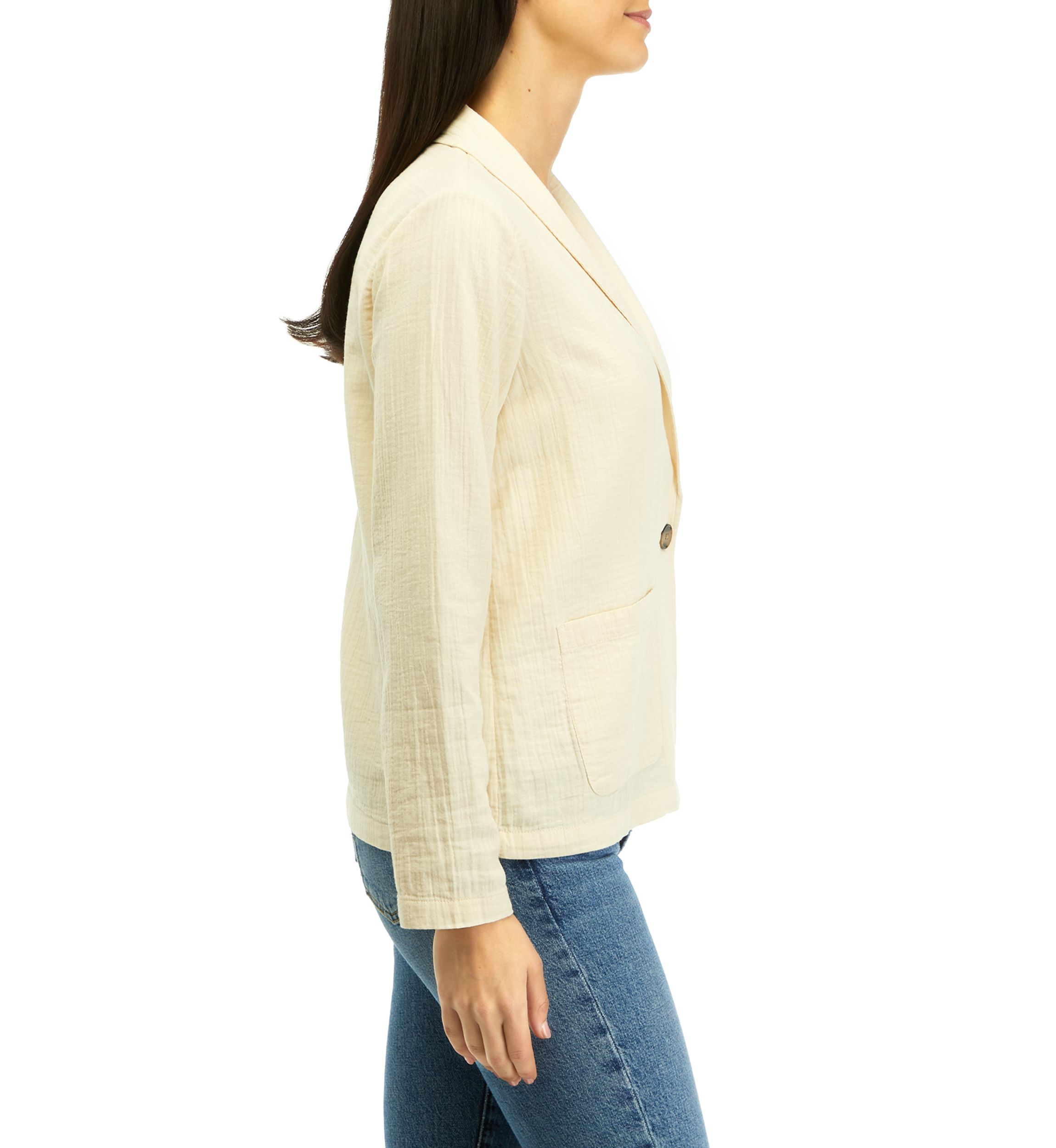 Womens Shawl Collar Blazer