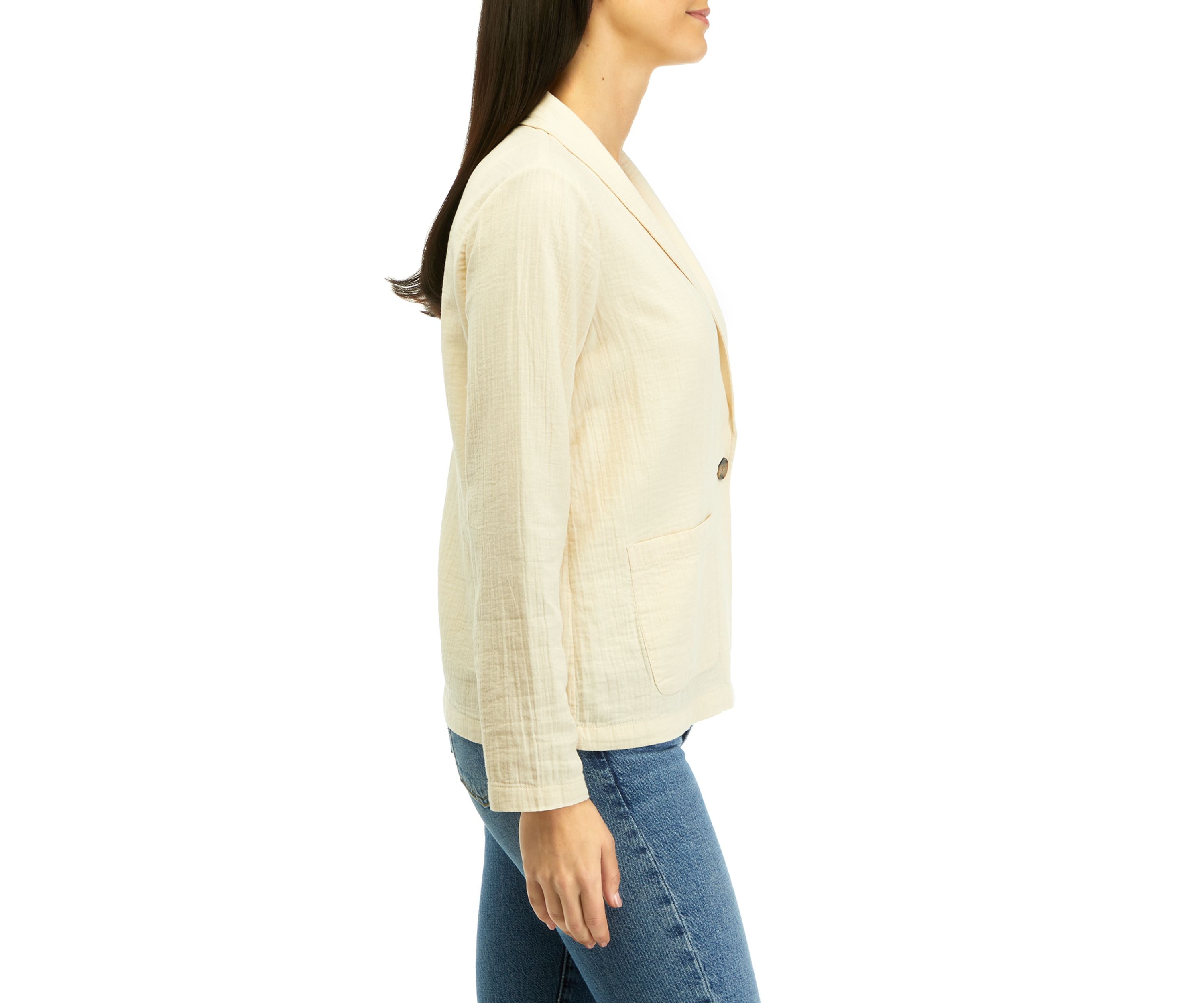 Womens Shawl Collar Blazer