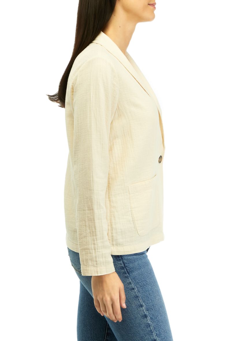 Womens Shawl Collar Blazer