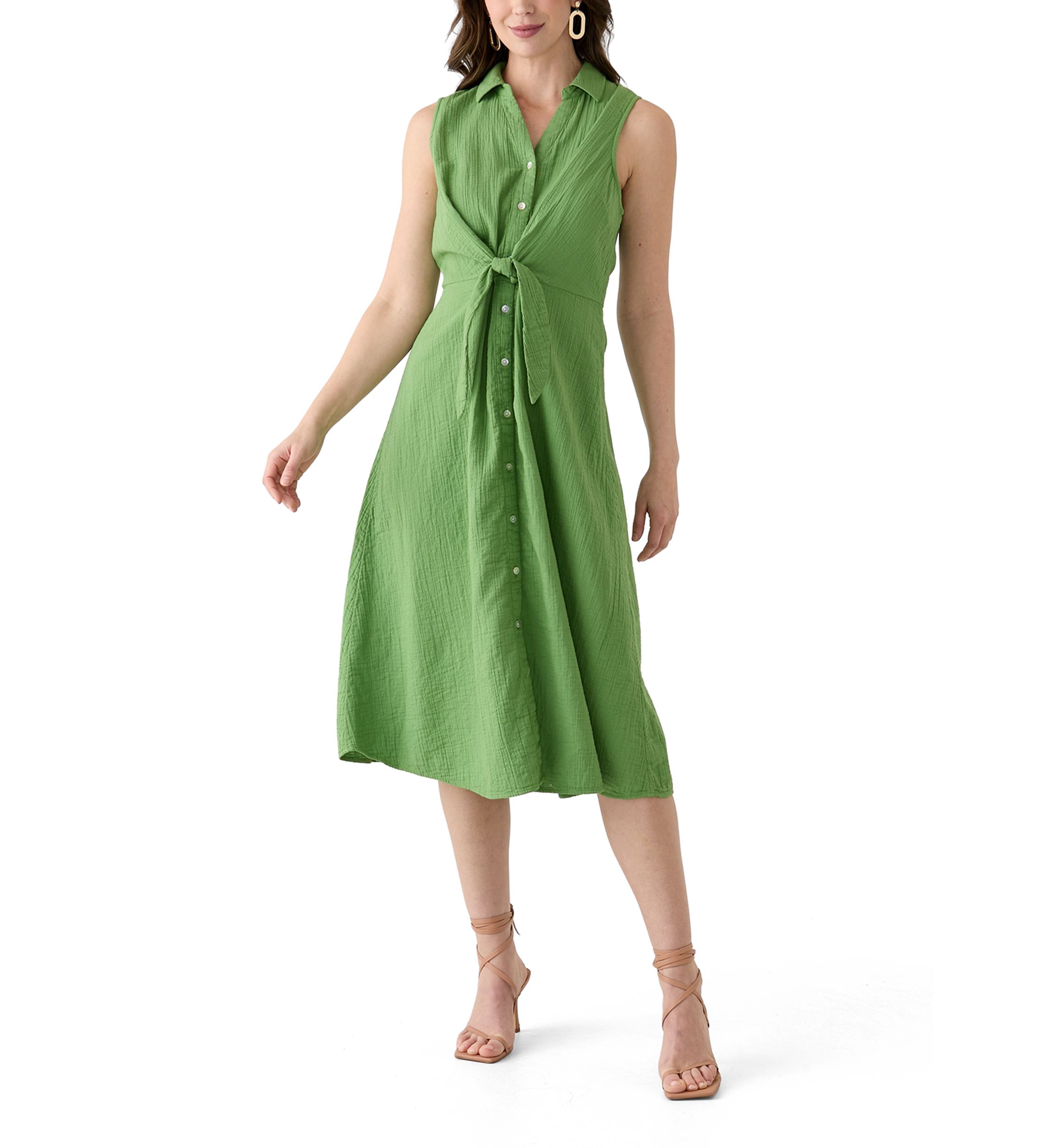 green emerald velvet dress Isabella Kelly Green Knit Midi Dress