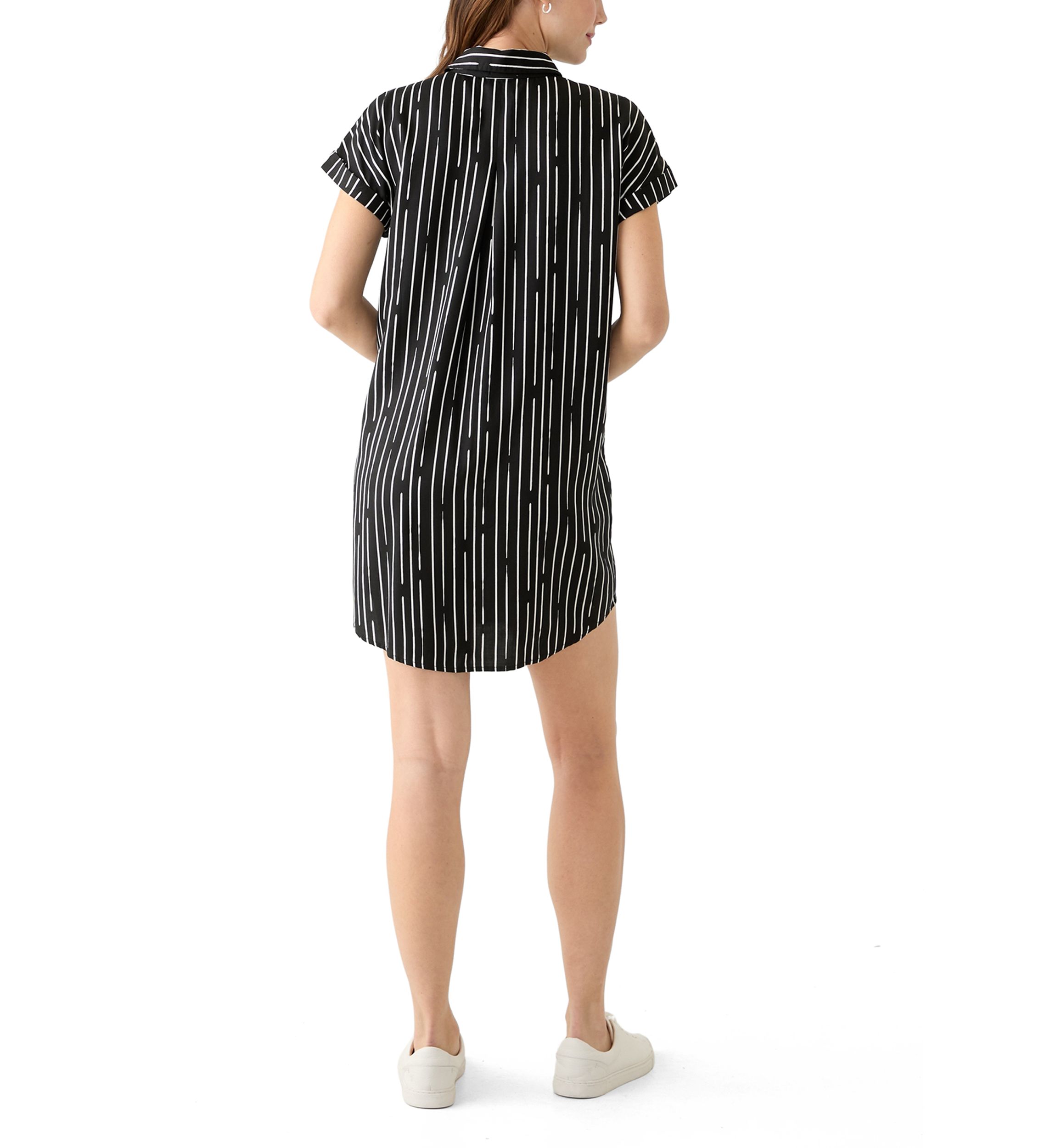 Womens Printed Shirtdress