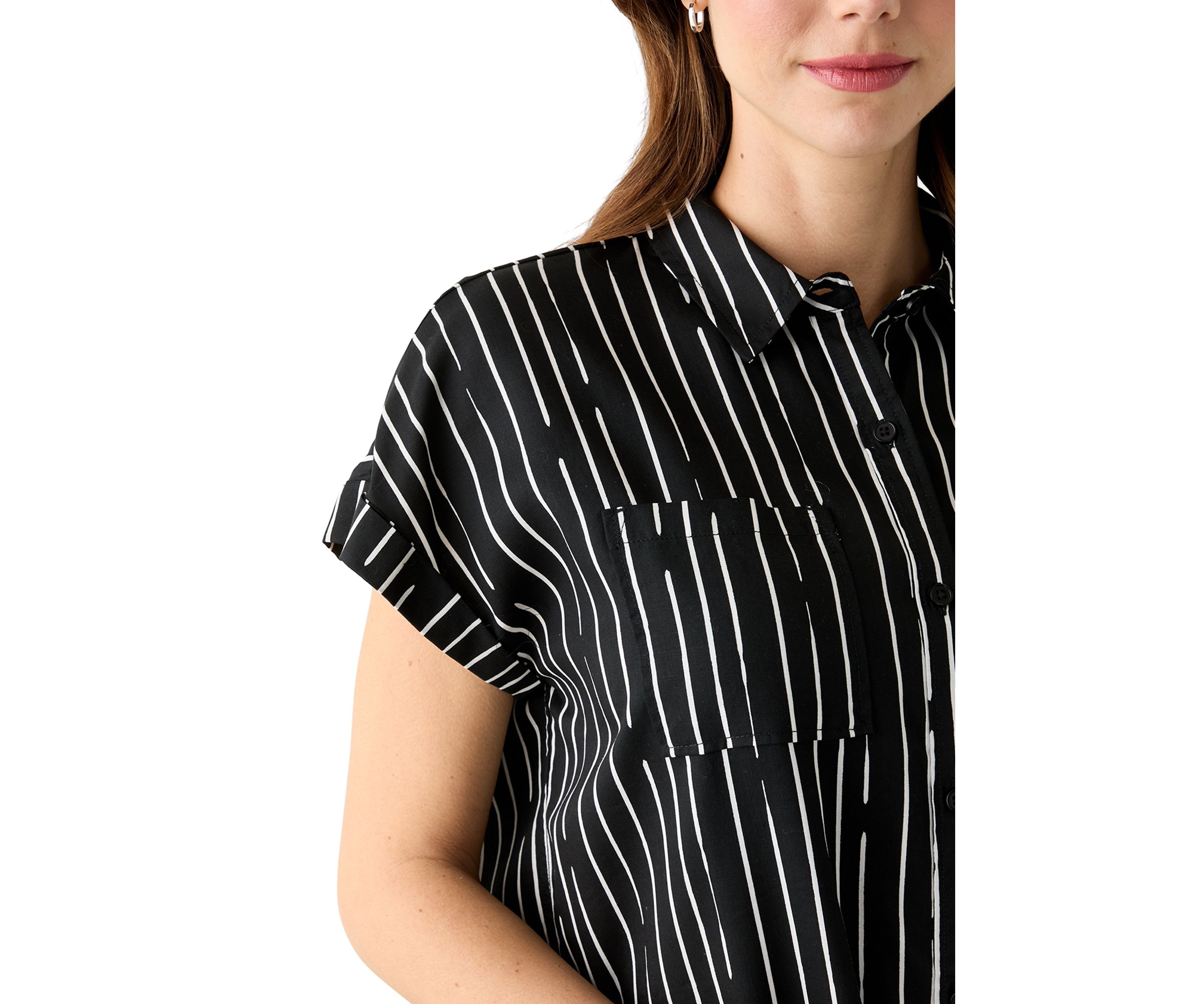 Womens Printed Shirtdress